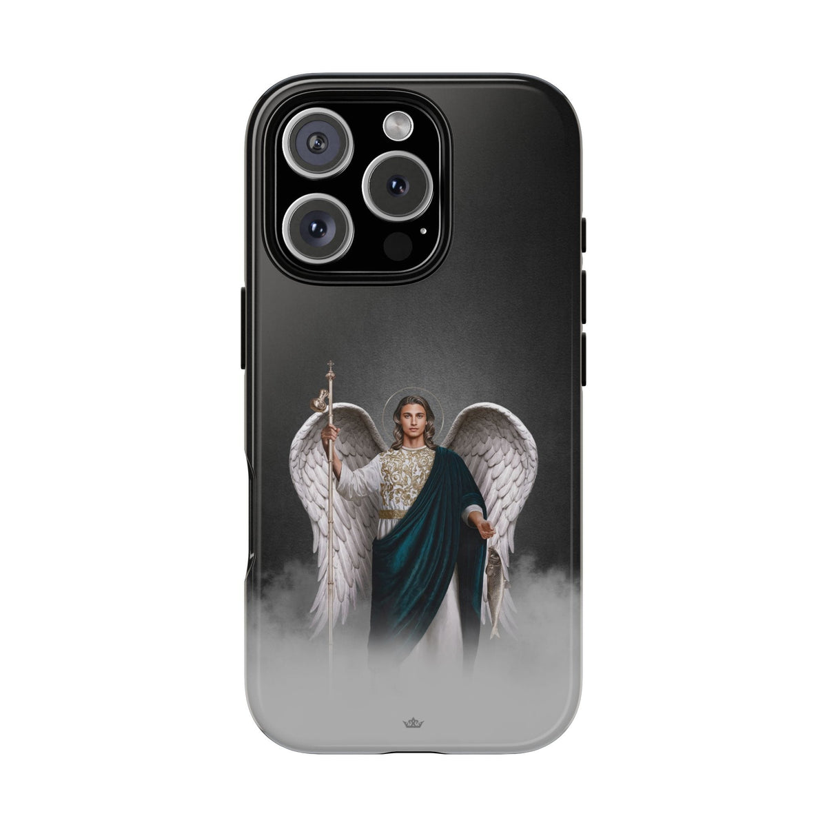 St. Raphael the Archangel Hard Phone Case (Dark) Copyright VENXARA