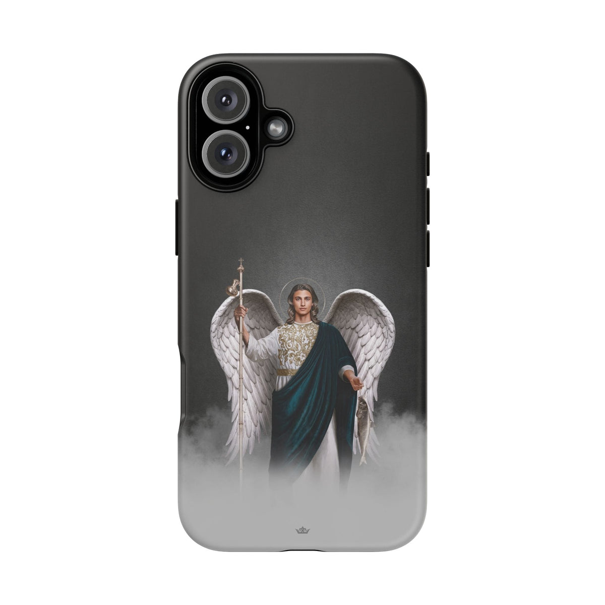 St. Raphael the Archangel Hard Phone Case (Dark) Copyright VENXARA