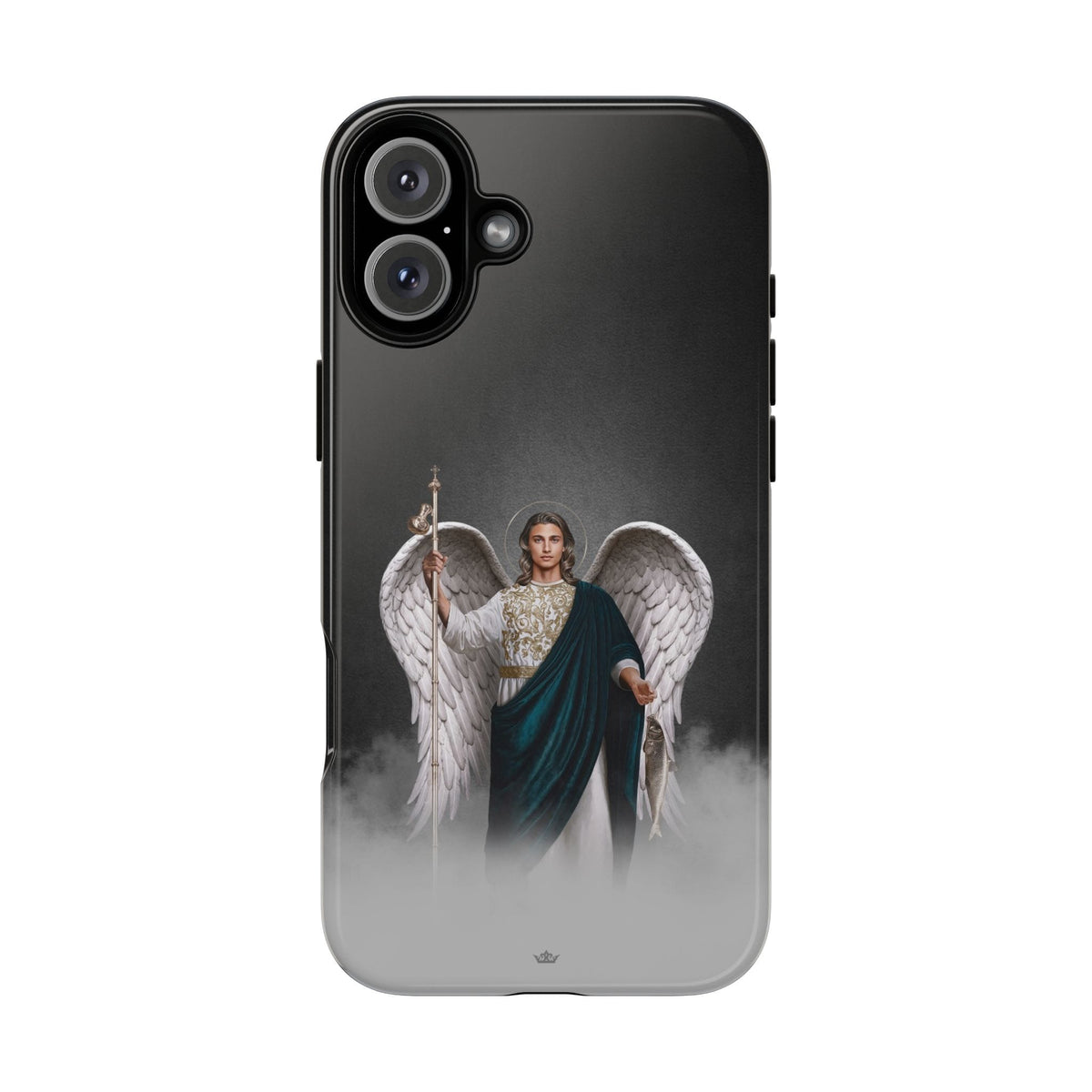 St. Raphael the Archangel Hard Phone Case (Dark) Copyright VENXARA