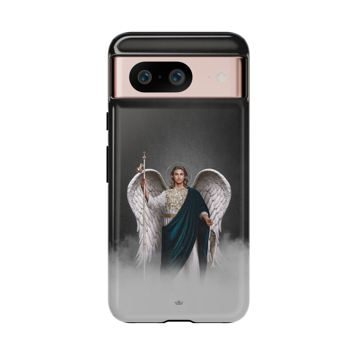 St. Raphael the Archangel Hard Phone Case (Dark) Copyright VENXARA