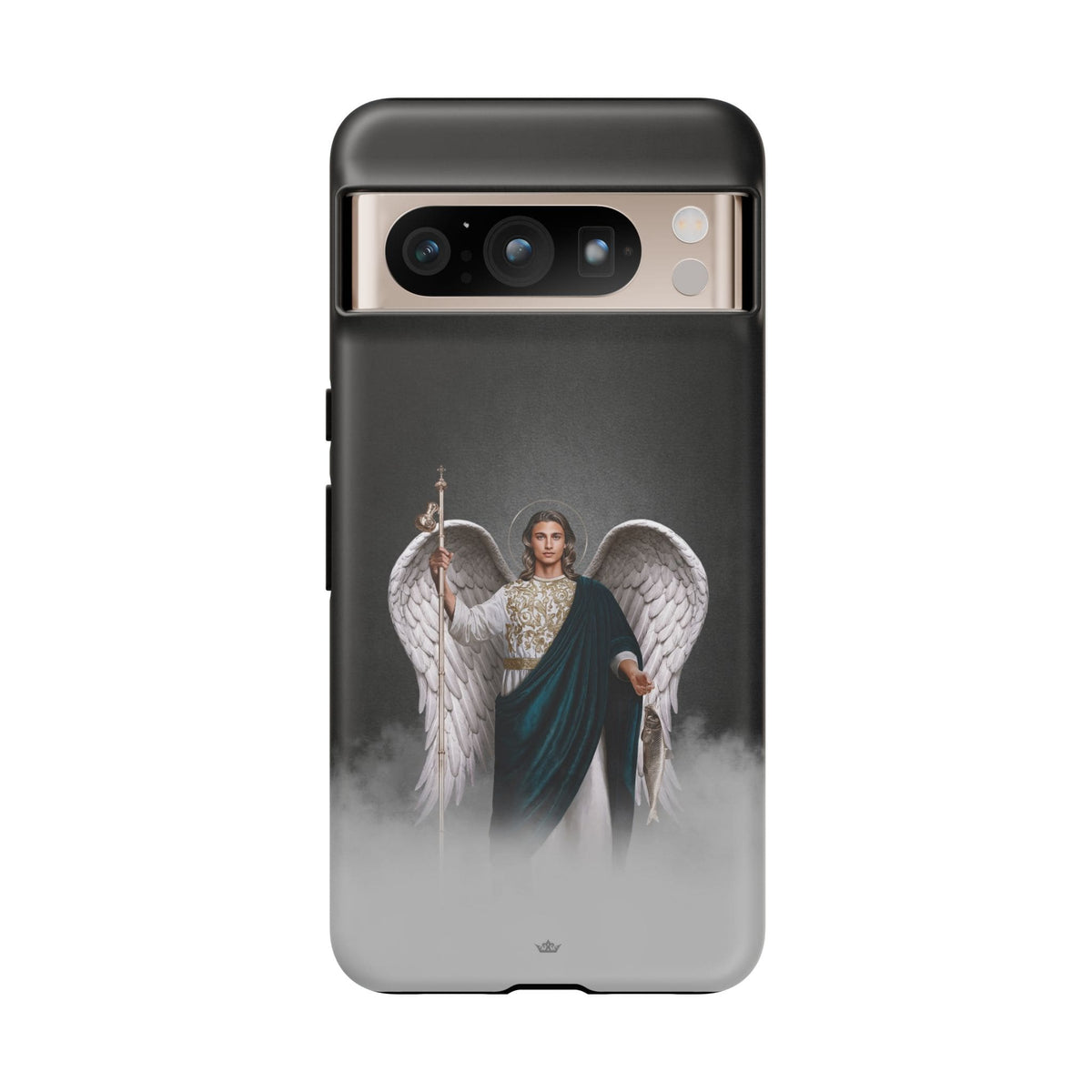 St. Raphael the Archangel Hard Phone Case (Dark) Copyright VENXARA