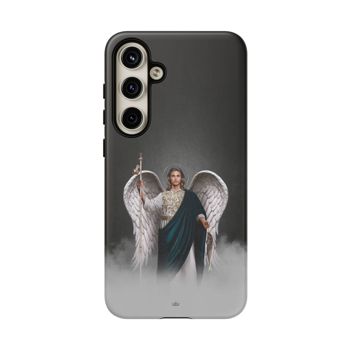 St. Raphael the Archangel Hard Phone Case (Dark) Copyright VENXARA
