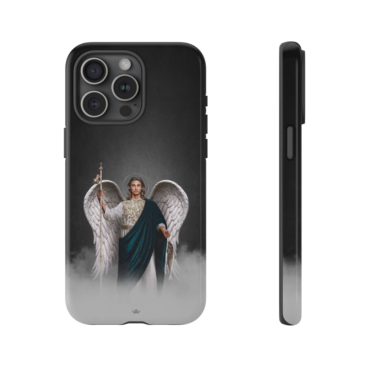 St. Raphael the Archangel Hard Phone Case (Dark) Copyright VENXARA