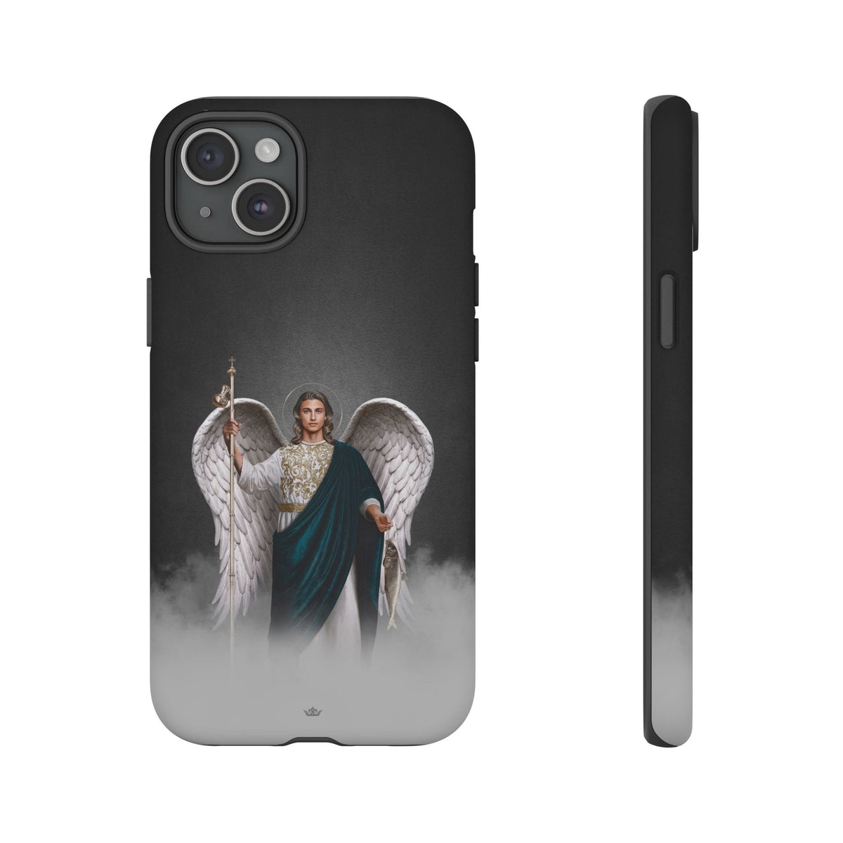 St. Raphael the Archangel Hard Phone Case (Dark) Copyright VENXARA