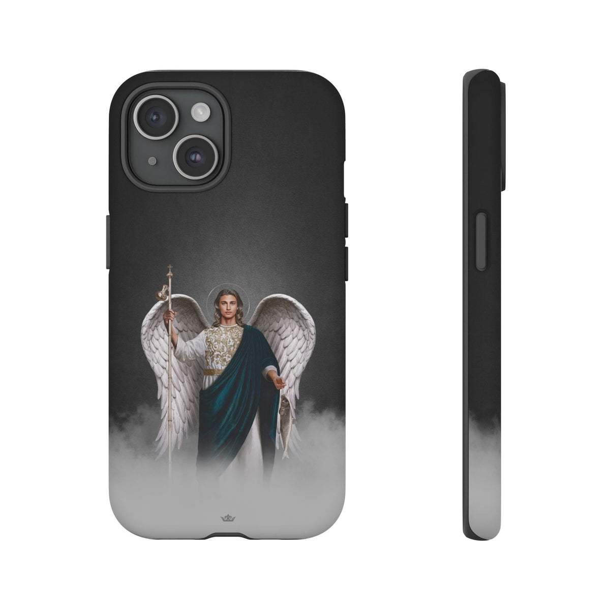 St. Raphael the Archangel Hard Phone Case (Dark) Copyright VENXARA