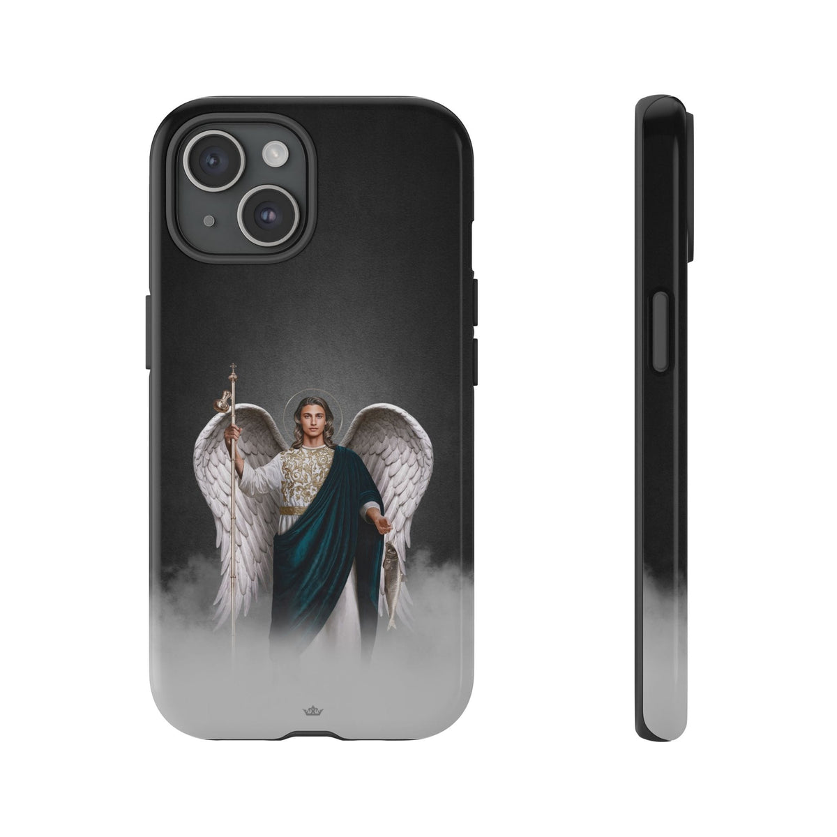 St. Raphael the Archangel Hard Phone Case (Dark) Copyright VENXARA
