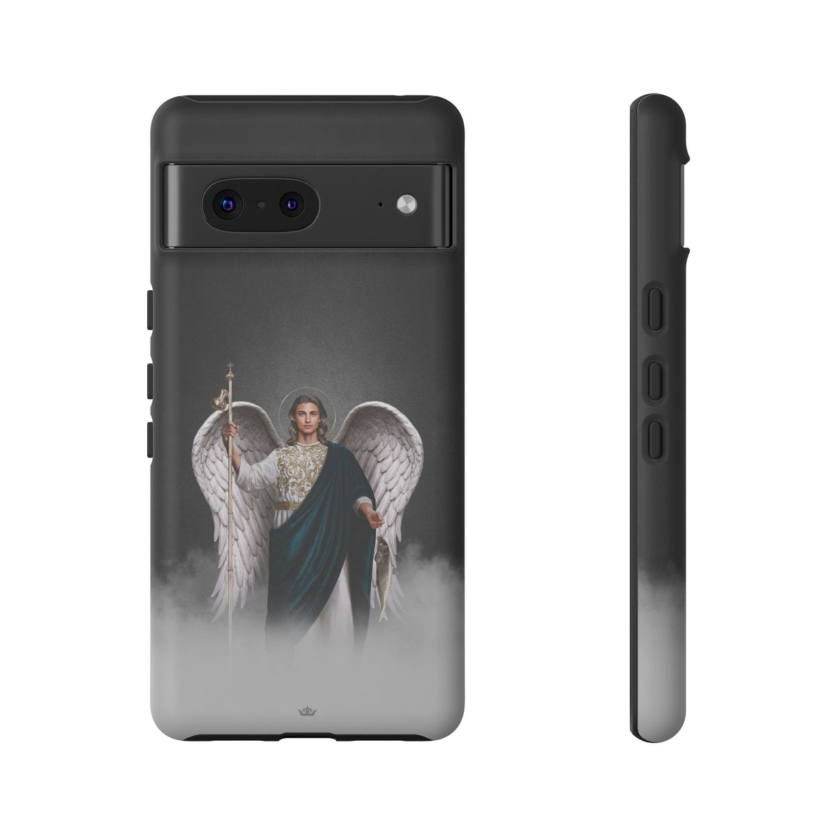 St. Raphael the Archangel Hard Phone Case (Dark) Copyright VENXARA