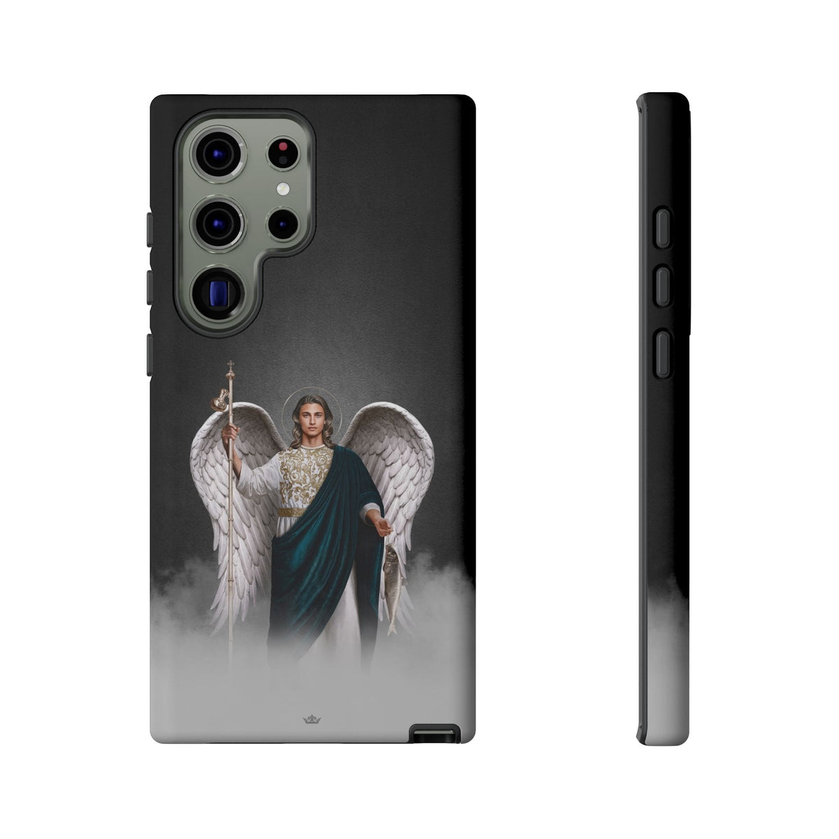 St. Raphael the Archangel Hard Phone Case (Dark) Copyright VENXARA
