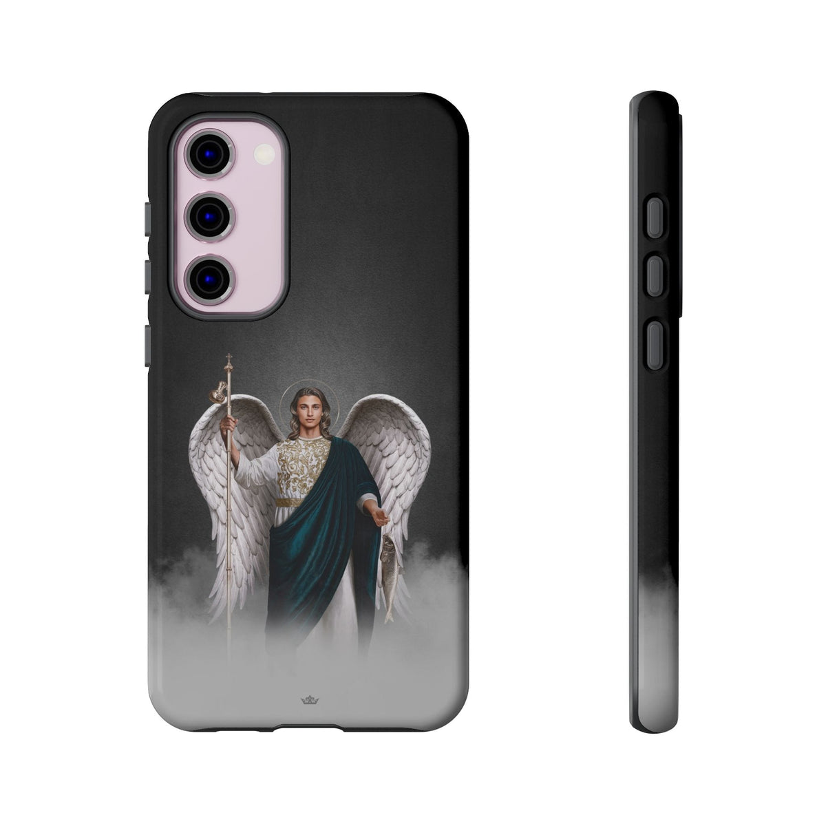 St. Raphael the Archangel Hard Phone Case (Dark) Copyright VENXARA