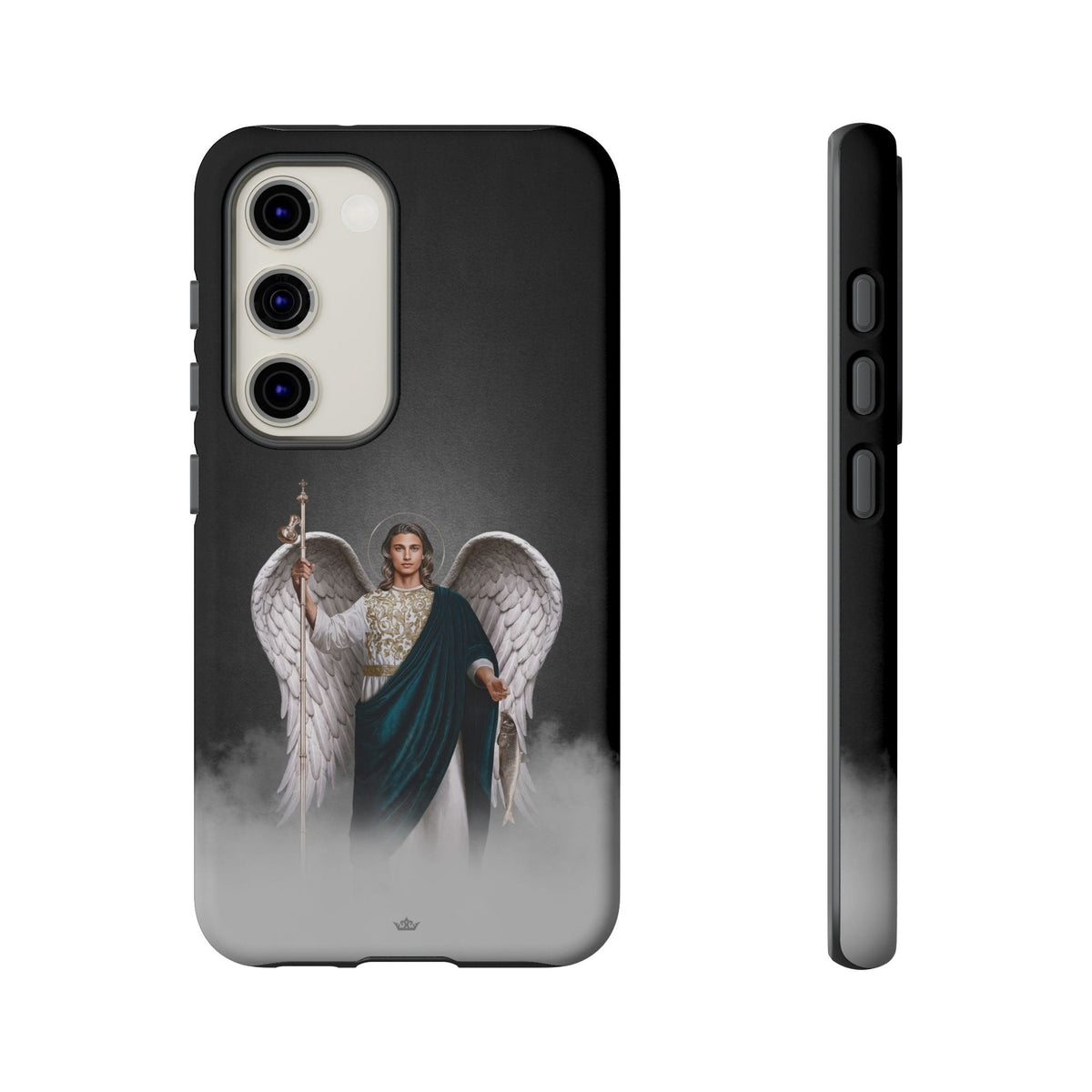 St. Raphael the Archangel Hard Phone Case (Dark) Copyright VENXARA
