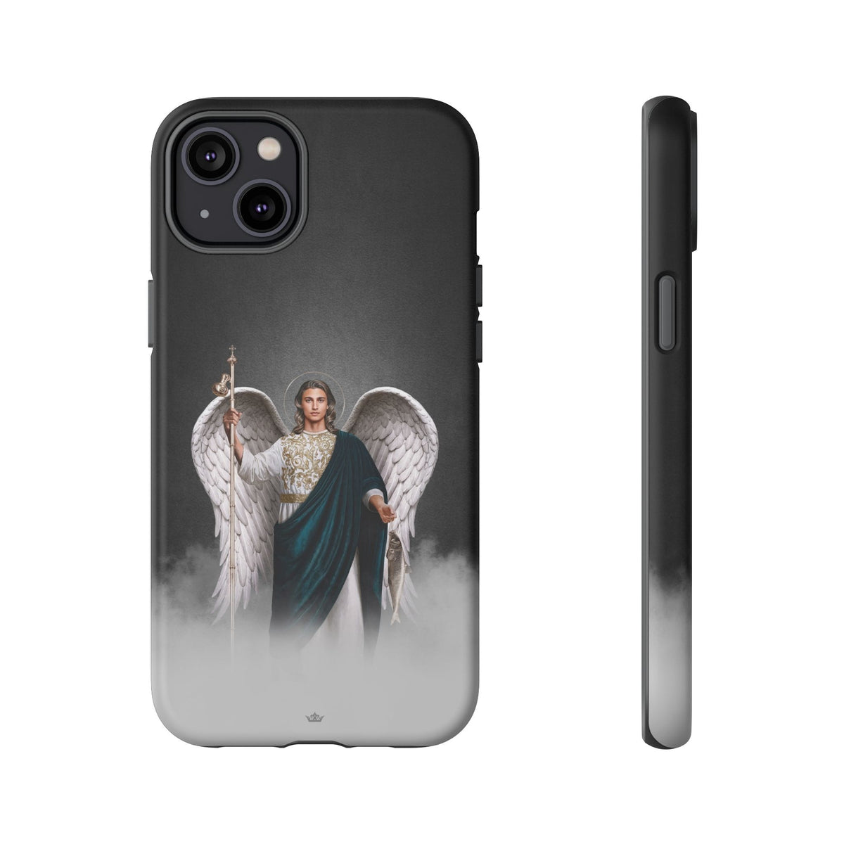 St. Raphael the Archangel Hard Phone Case (Dark) Copyright VENXARA