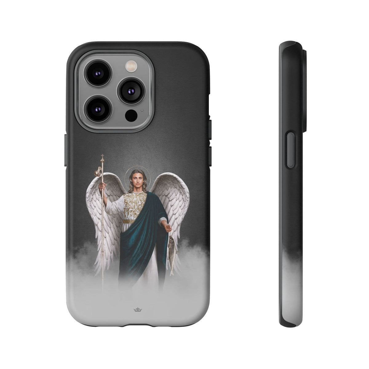 St. Raphael the Archangel Hard Phone Case (Dark) Copyright VENXARA