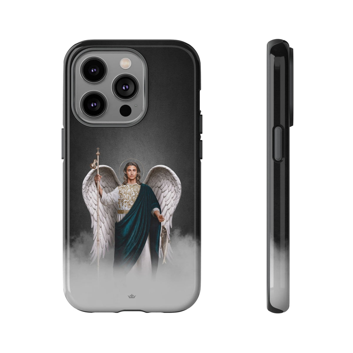 St. Raphael the Archangel Hard Phone Case (Dark) Copyright VENXARA