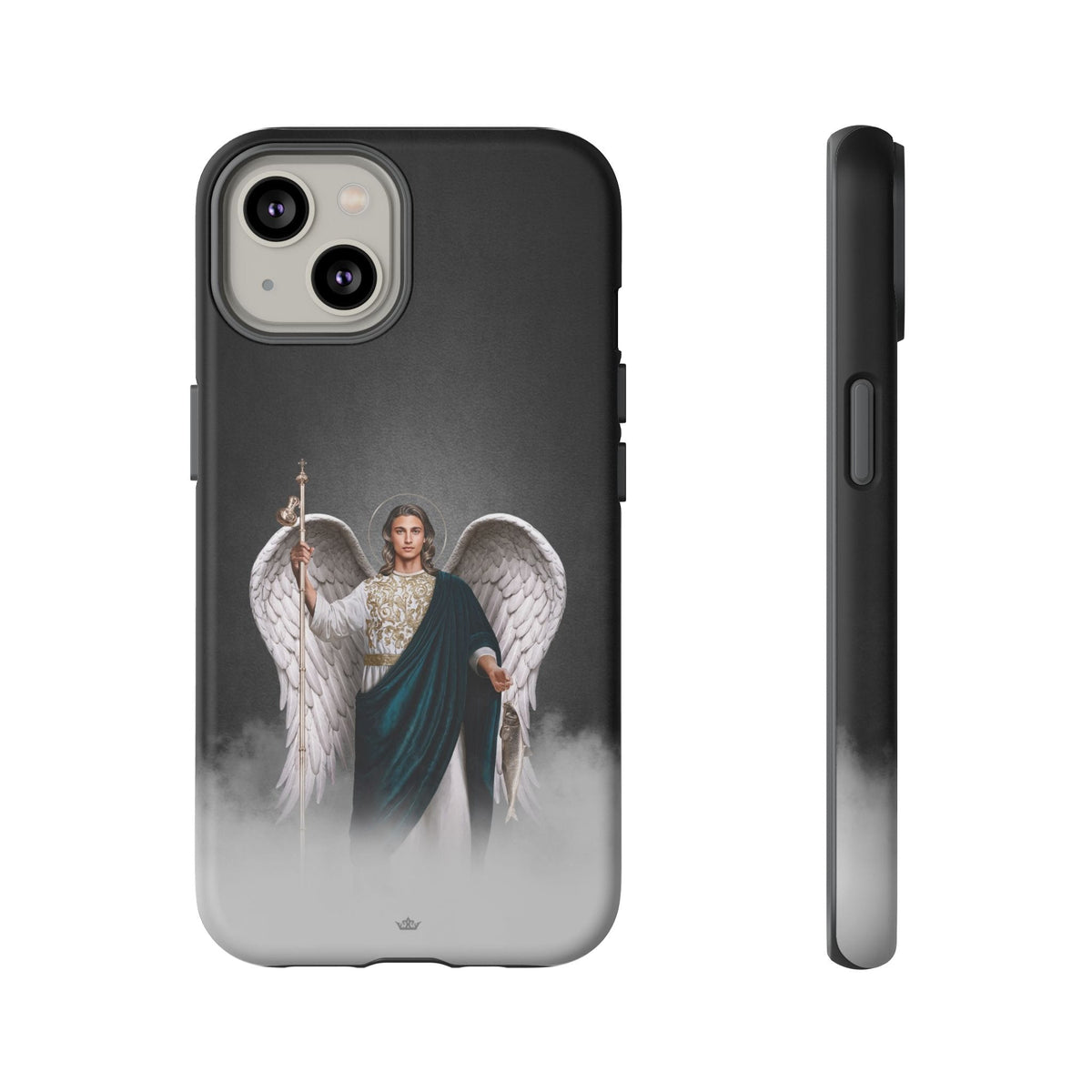 St. Raphael the Archangel Hard Phone Case (Dark) Copyright VENXARA
