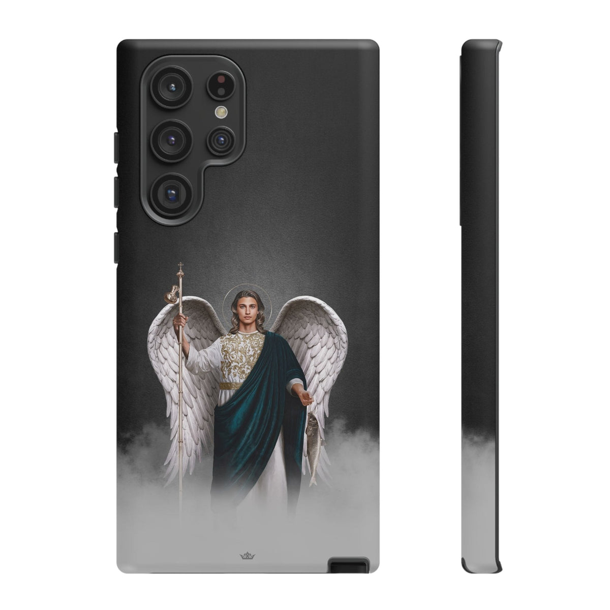 St. Raphael the Archangel Hard Phone Case (Dark) Copyright VENXARA