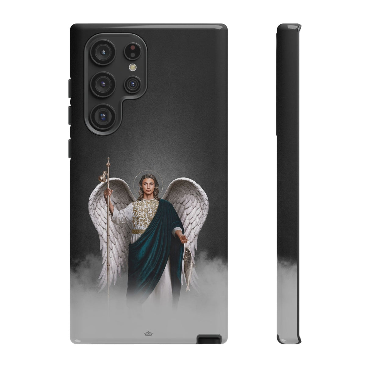 St. Raphael the Archangel Hard Phone Case (Dark) Copyright VENXARA