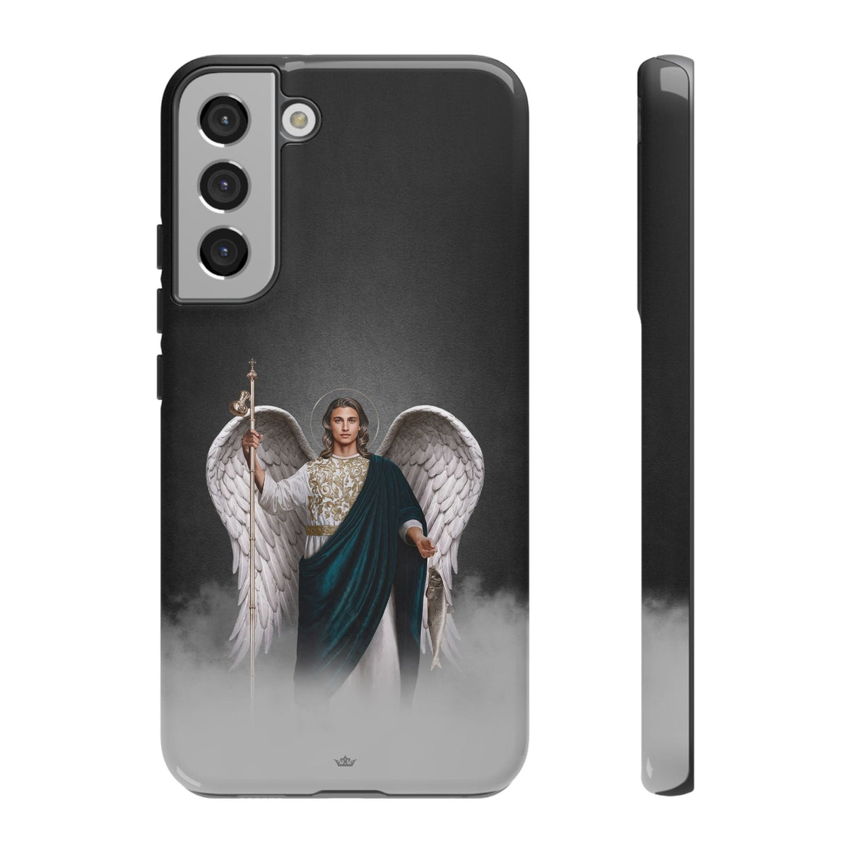 St. Raphael the Archangel Hard Phone Case (Dark) Copyright VENXARA