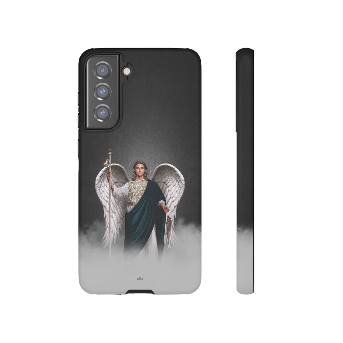 St. Raphael the Archangel Hard Phone Case (Dark) Copyright VENXARA
