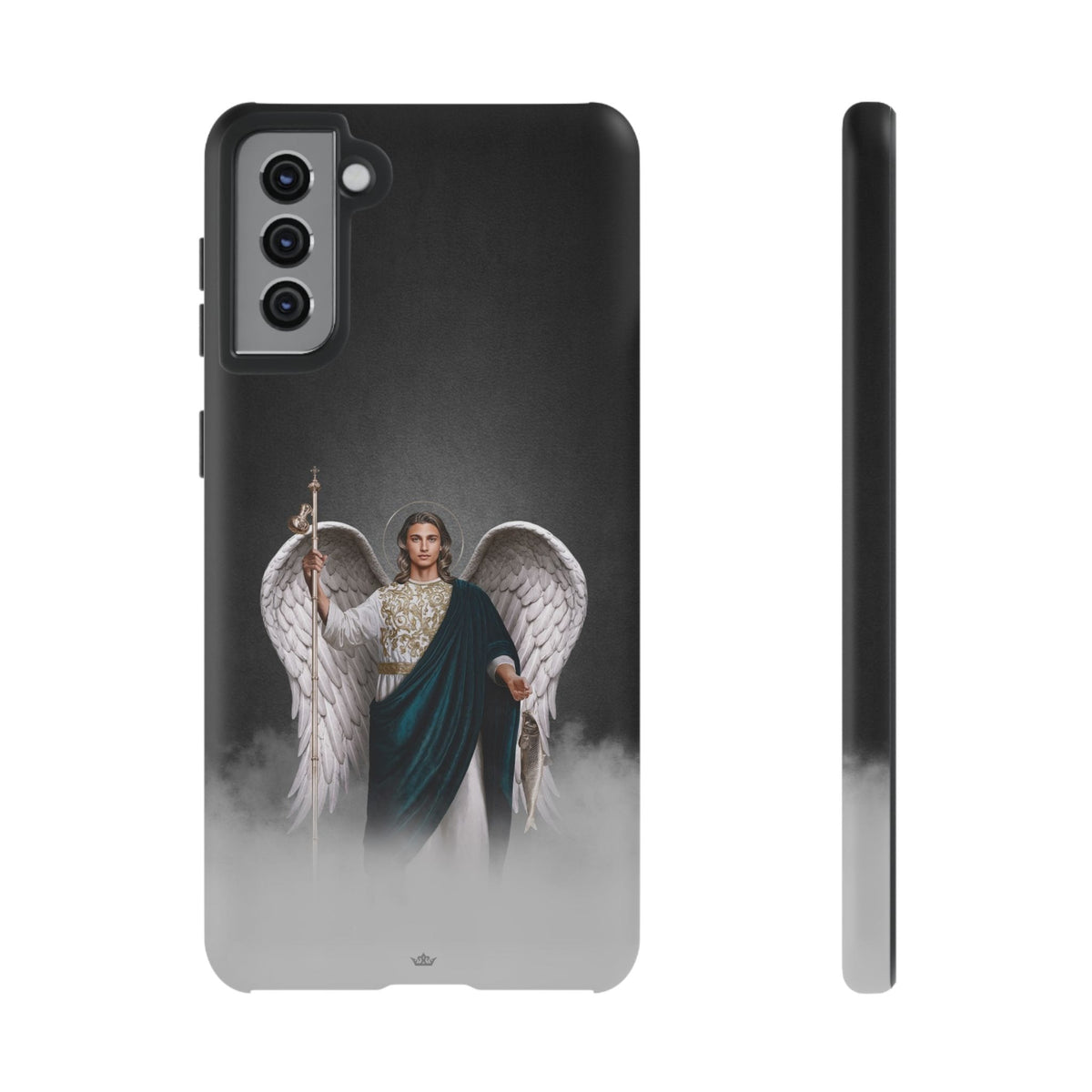 St. Raphael the Archangel Hard Phone Case (Dark) Copyright VENXARA