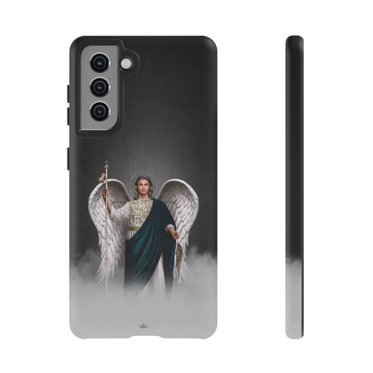 St. Raphael the Archangel Hard Phone Case (Dark) Copyright VENXARA