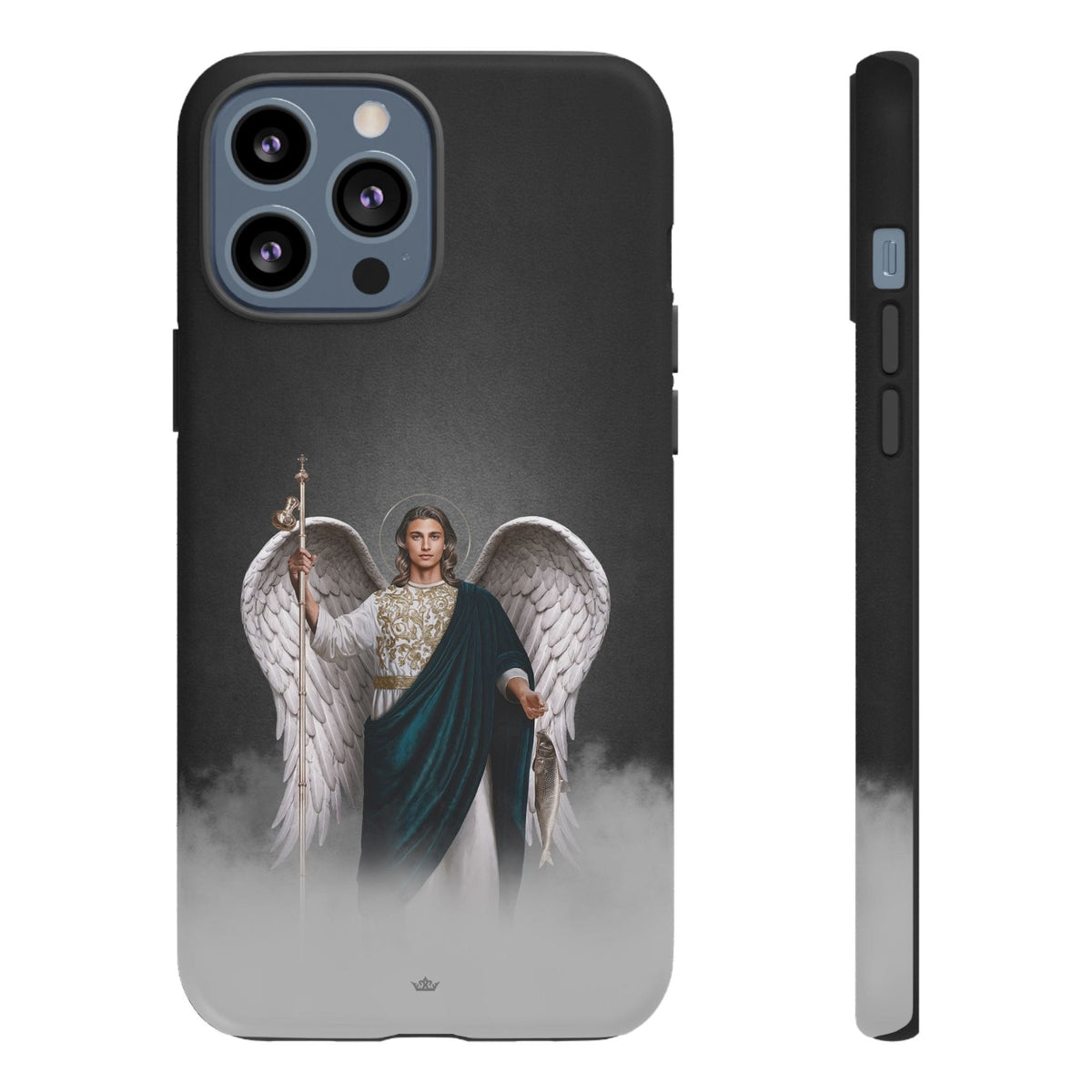 St. Raphael the Archangel Hard Phone Case (Dark) Copyright VENXARA