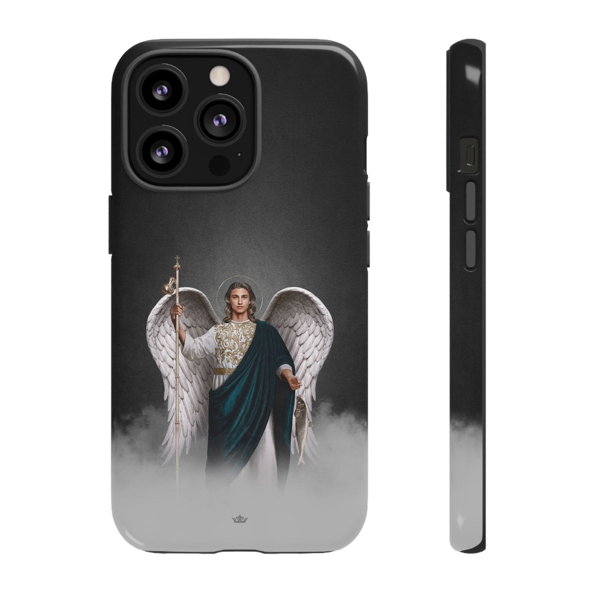 St. Raphael the Archangel Hard Phone Case (Dark) Copyright VENXARA