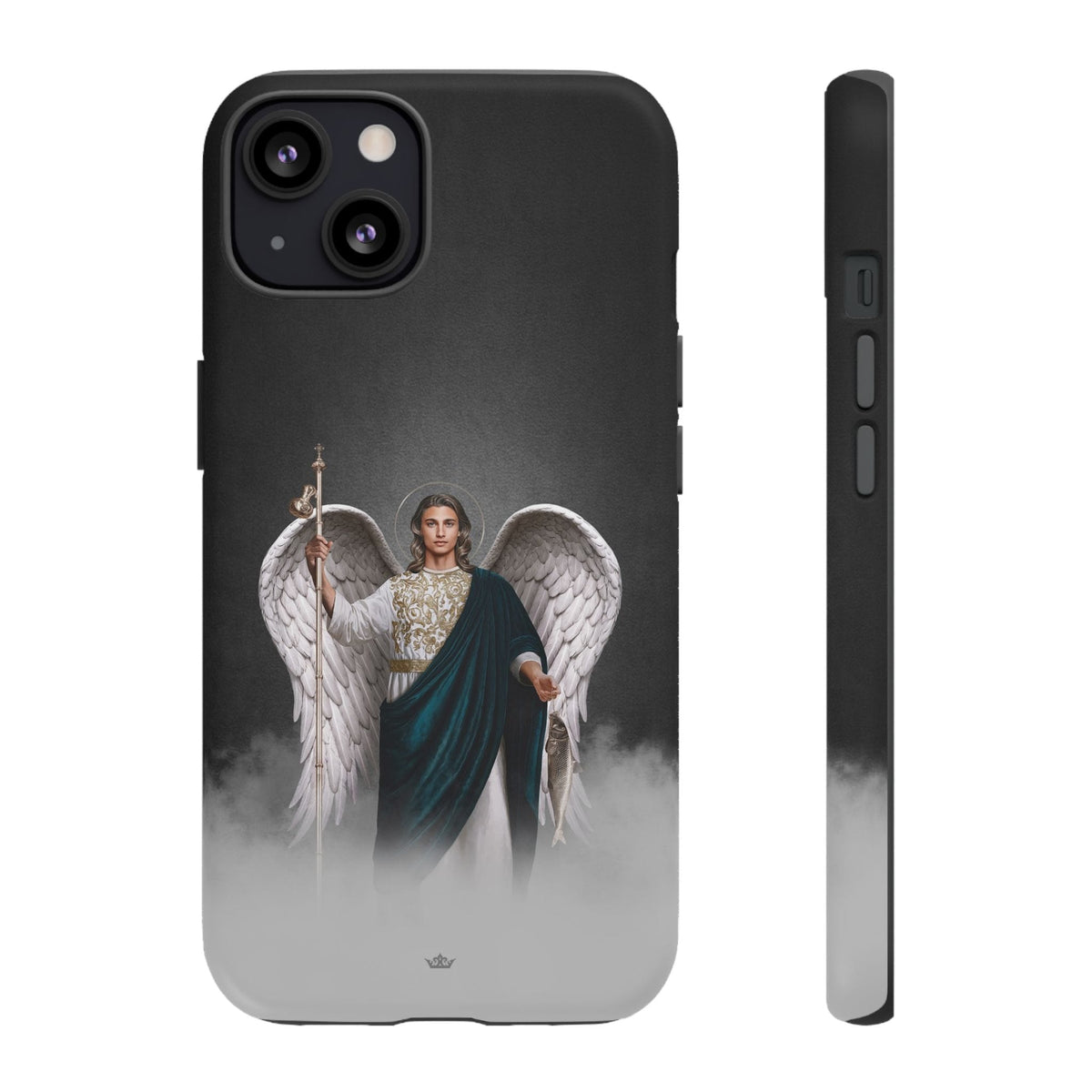 St. Raphael the Archangel Hard Phone Case (Dark) Copyright VENXARA