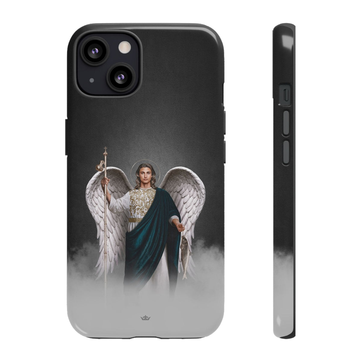 St. Raphael the Archangel Hard Phone Case (Dark) Copyright VENXARA