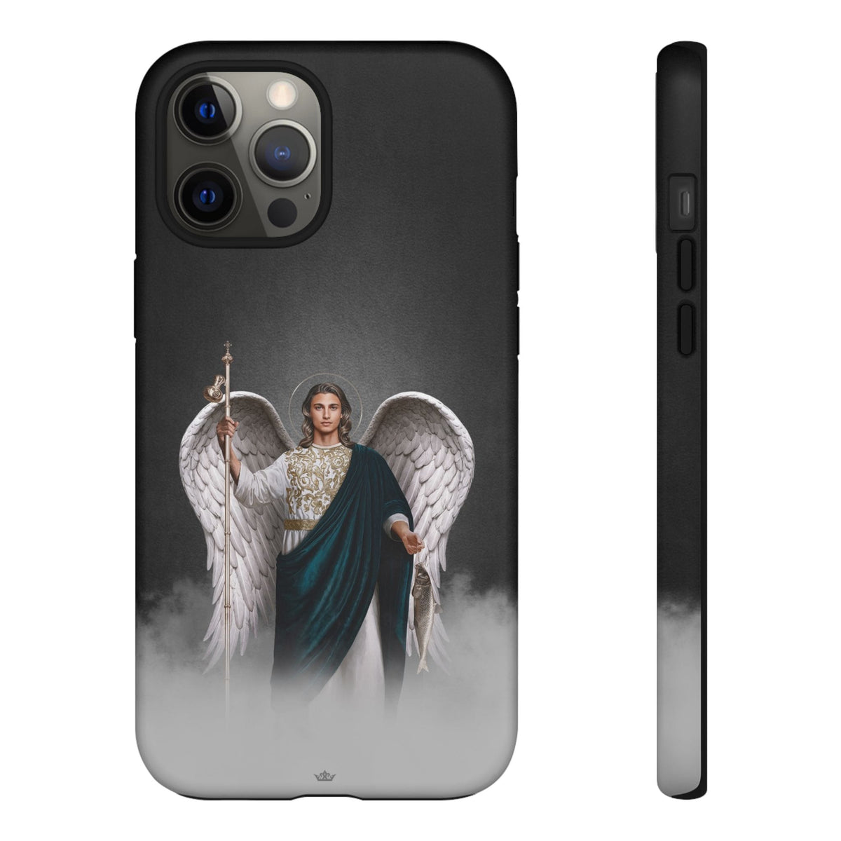 St. Raphael the Archangel Hard Phone Case (Dark) Copyright VENXARA