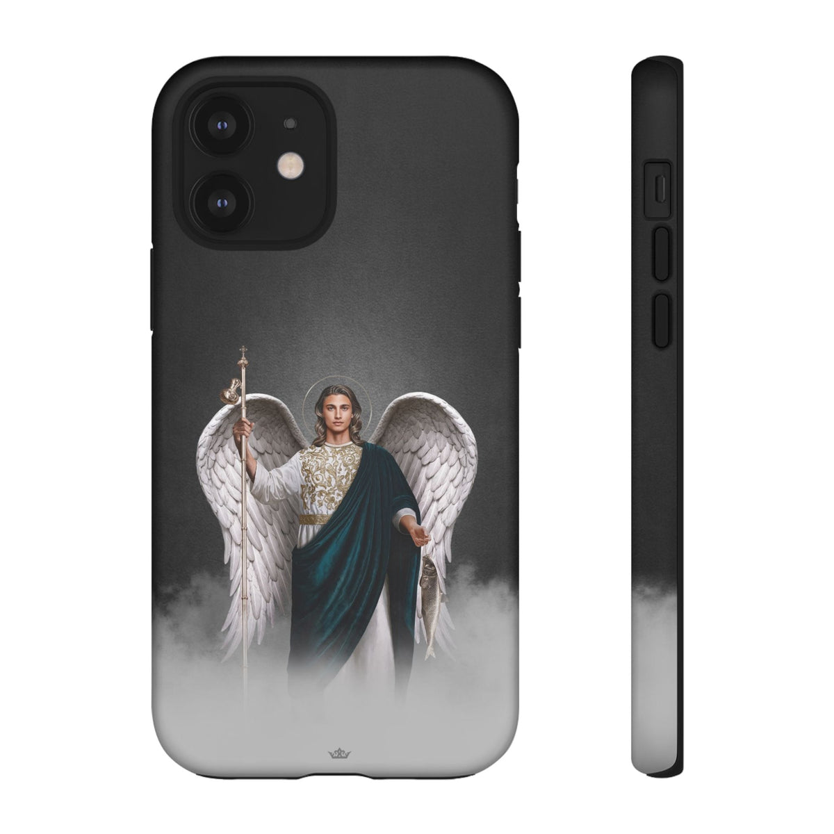 St. Raphael the Archangel Hard Phone Case (Dark) Copyright VENXARA