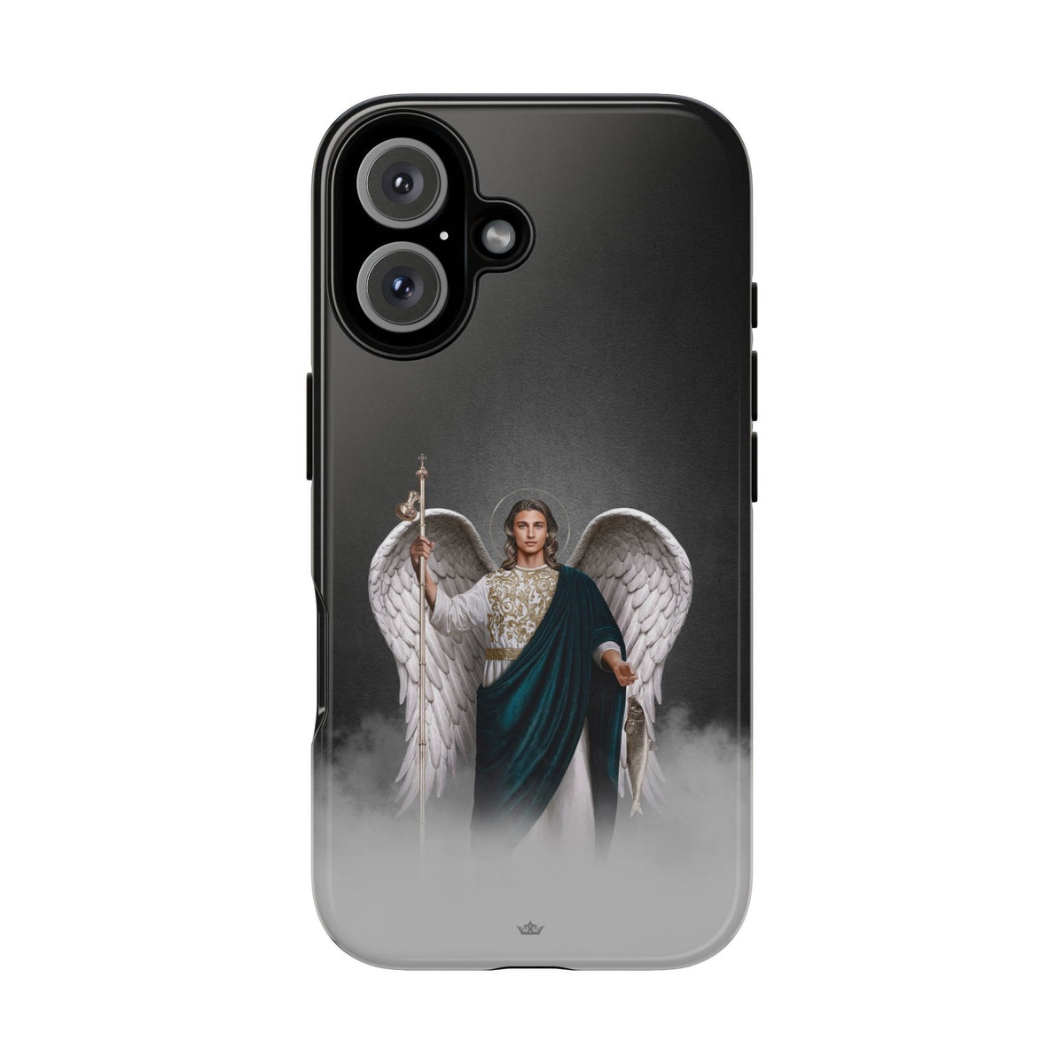 St. Raphael the Archangel Hard Phone Case (Dark) Copyright VENXARA