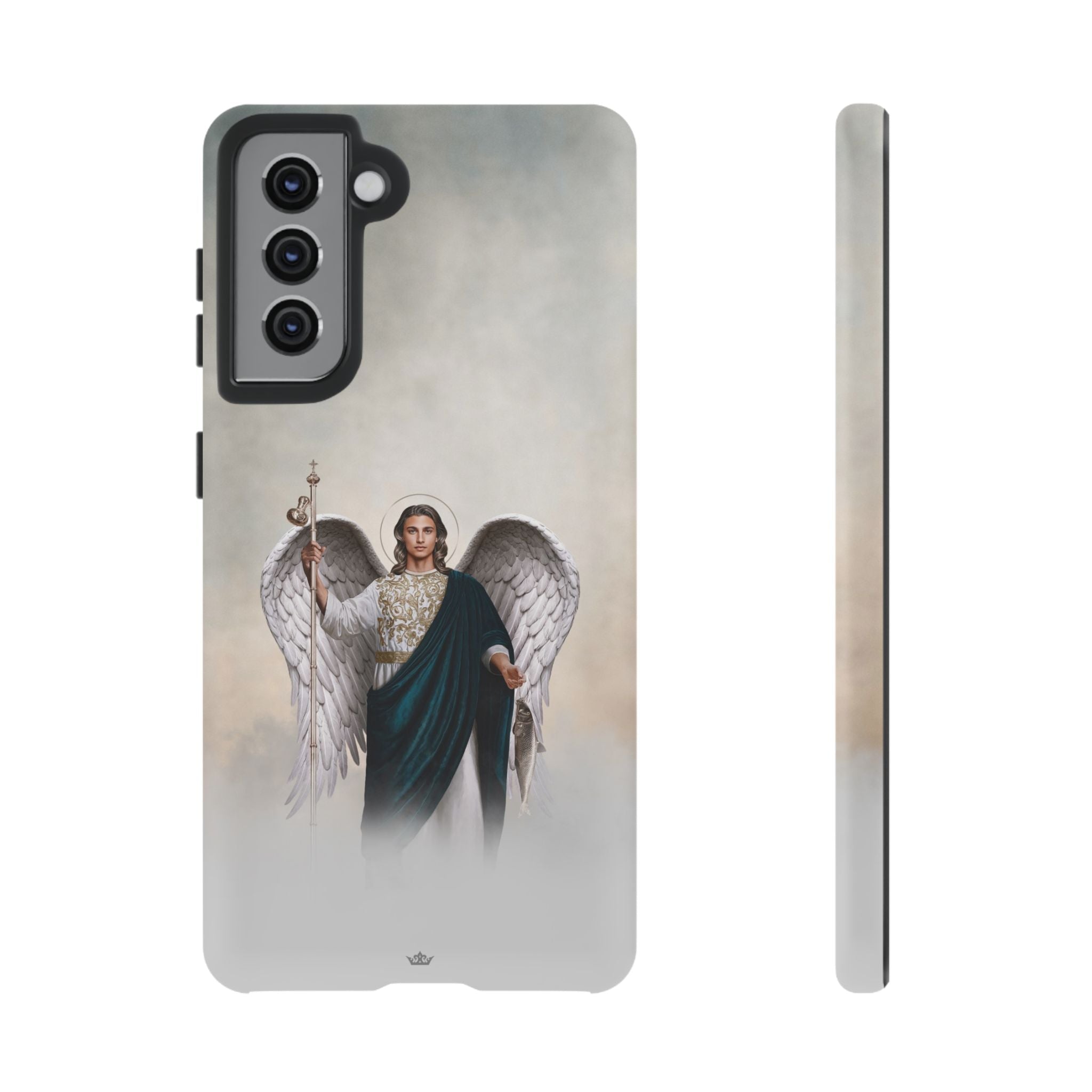 St. Raphael the Archangel Hard Phone Case (Light) - VENXARA