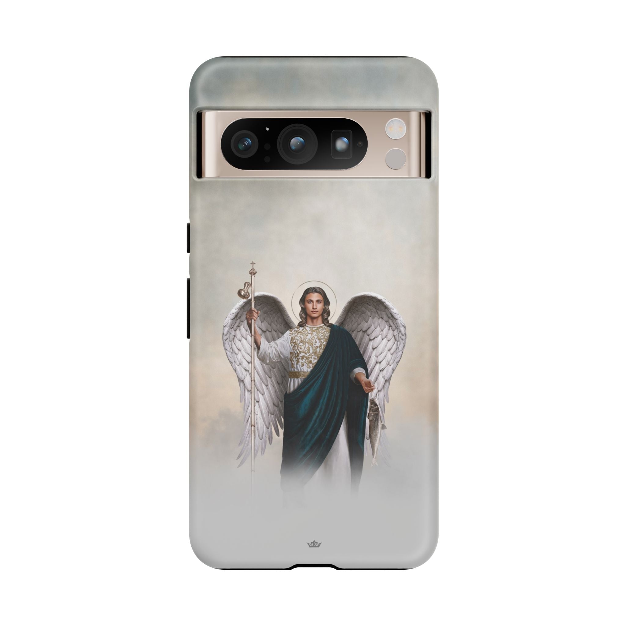 St. Raphael the Archangel Hard Phone Case (Light) - VENXARA