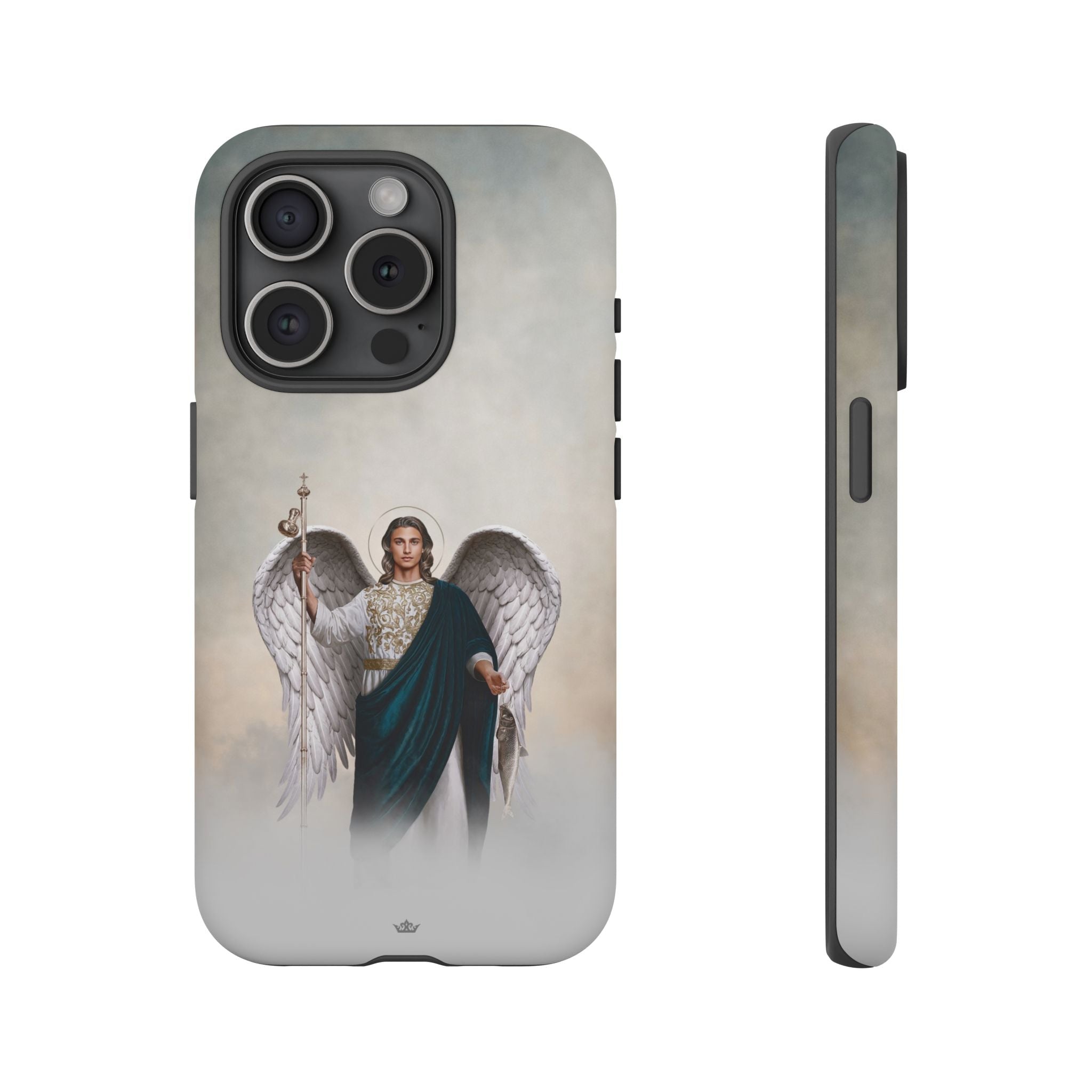 St. Raphael the Archangel Hard Phone Case (Light) - VENXARA