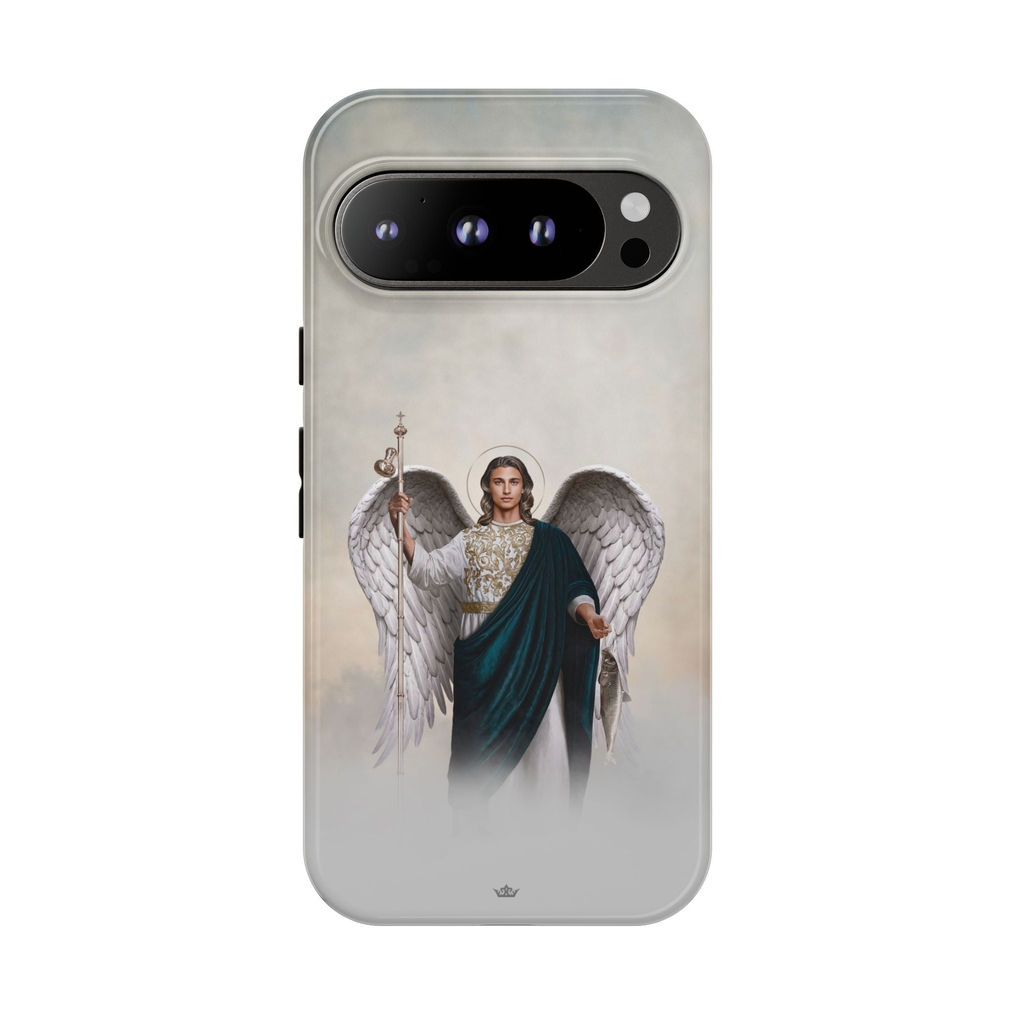 St. Raphael the Archangel Hard Phone Case (Light) - VENXARA