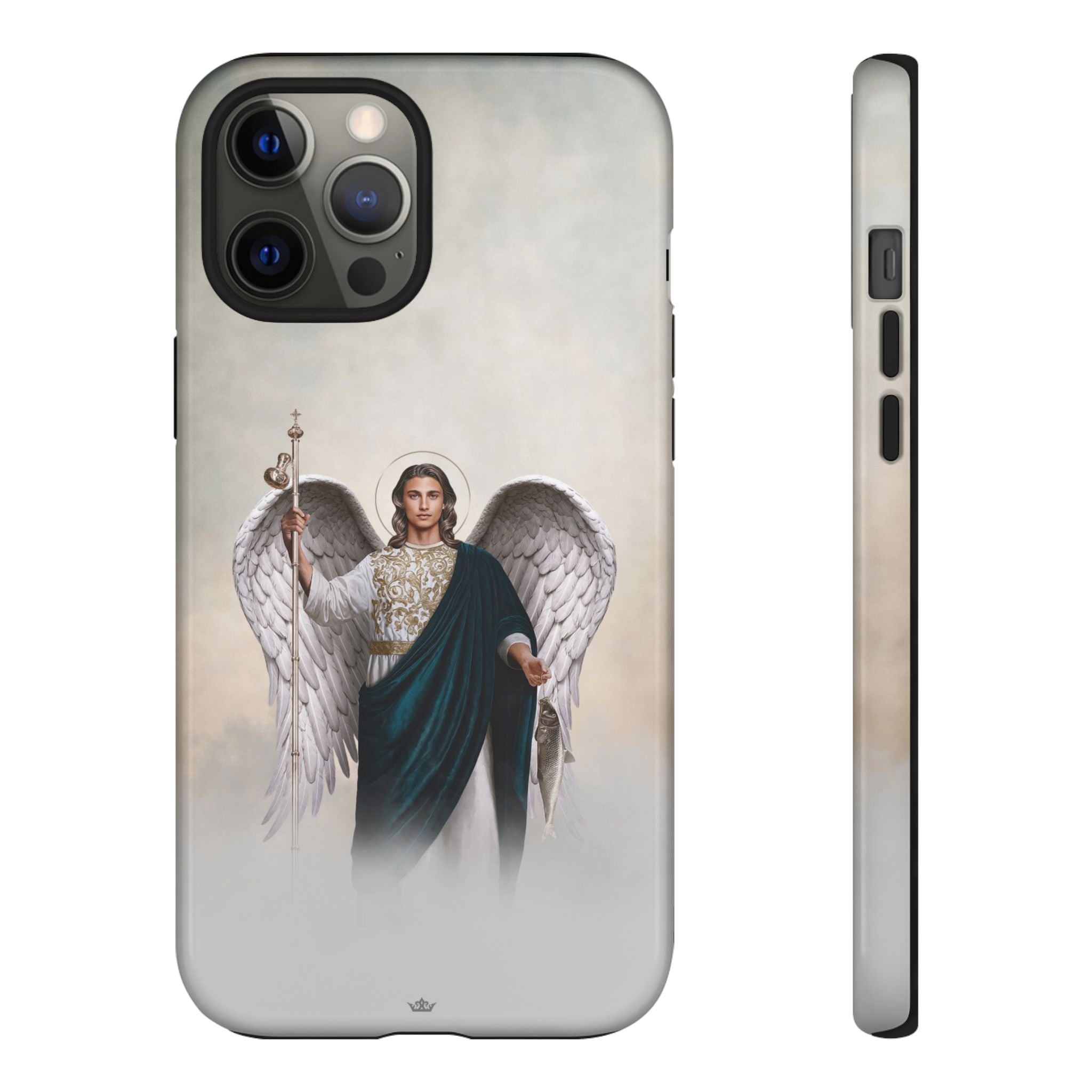 St. Raphael the Archangel Hard Phone Case (Light) - VENXARA