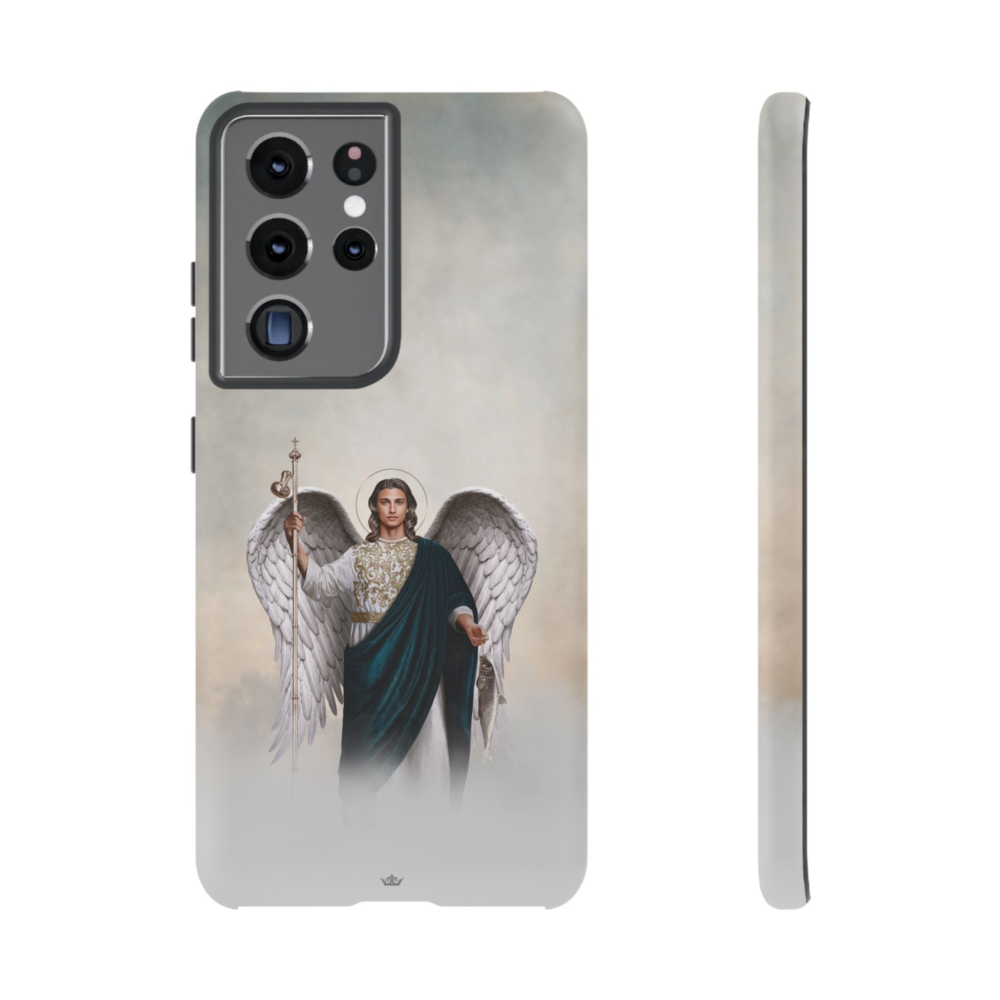 St. Raphael the Archangel Hard Phone Case (Light) - VENXARA