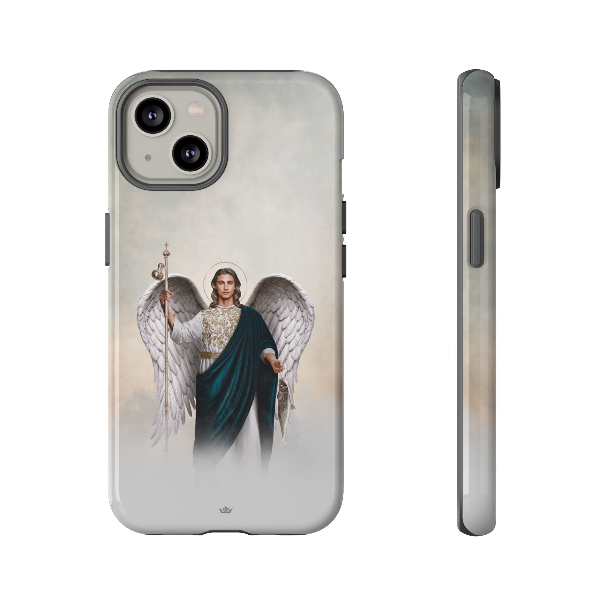 St. Raphael the Archangel Hard Phone Case (Light) - VENXARA
