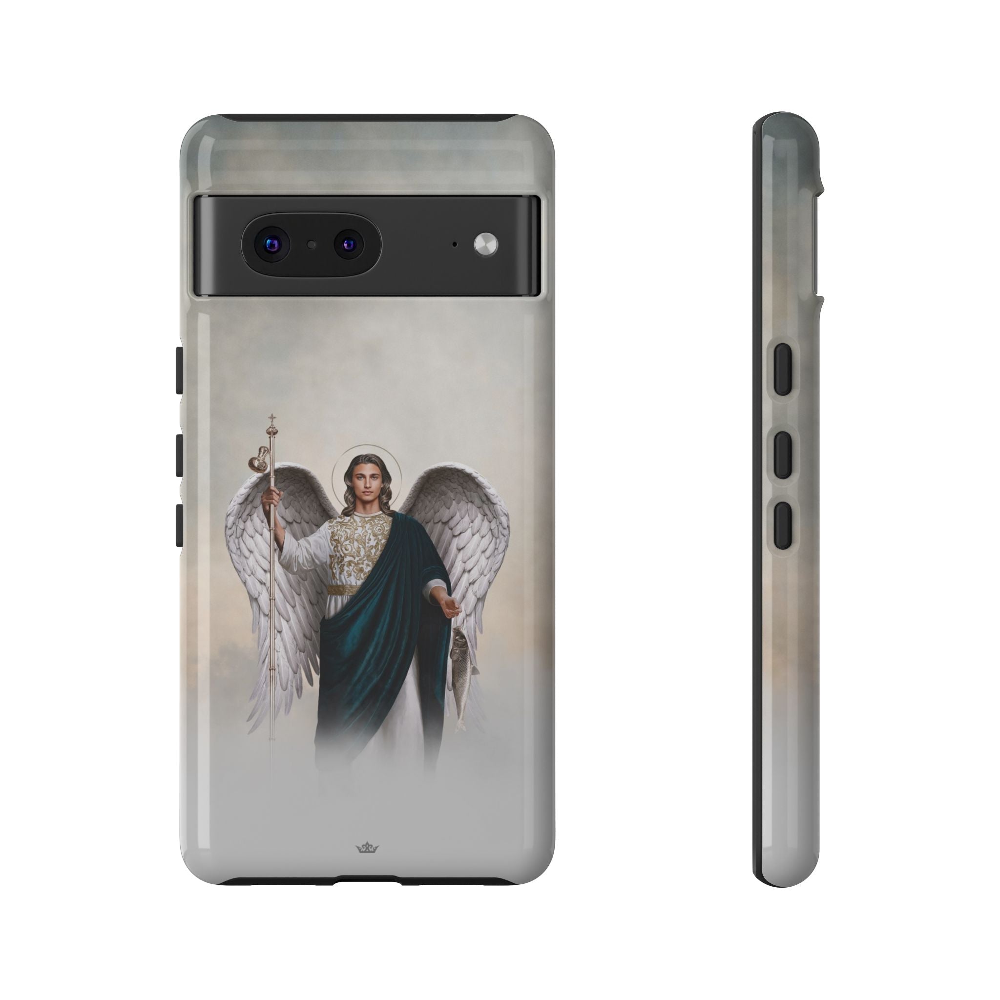 St. Raphael the Archangel Hard Phone Case (Light) - VENXARA