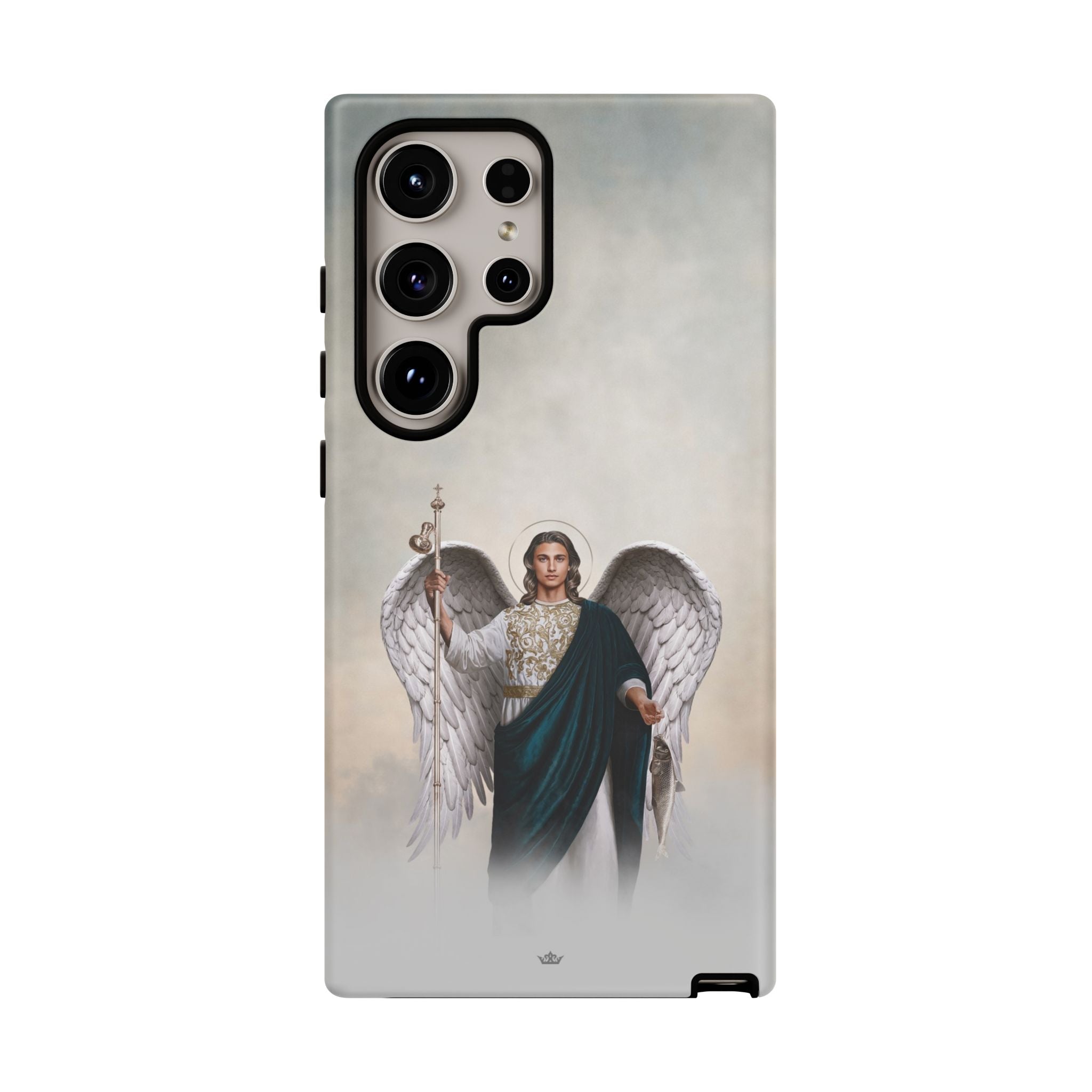 St. Raphael the Archangel Hard Phone Case (Light) - VENXARA
