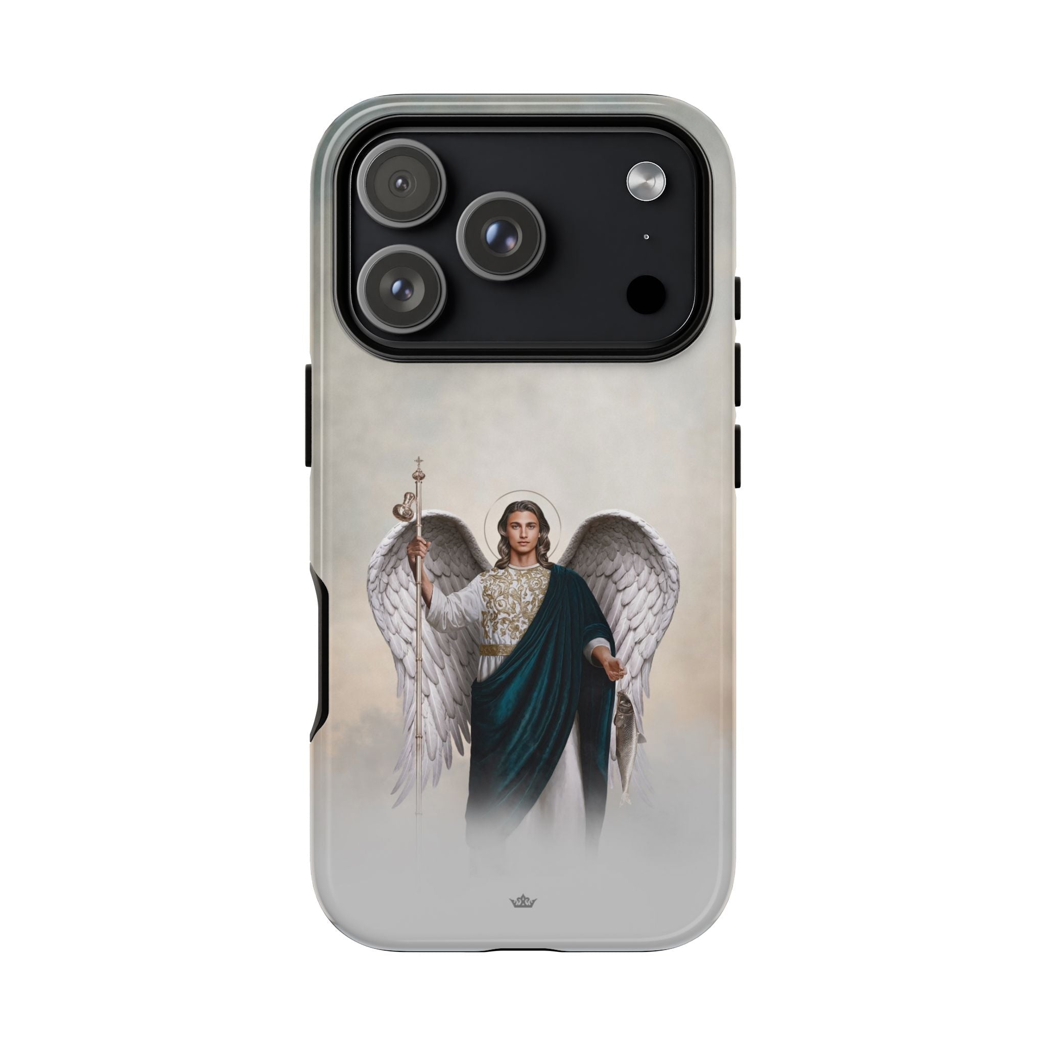 St. Raphael the Archangel Hard Phone Case (Light) - VENXARA