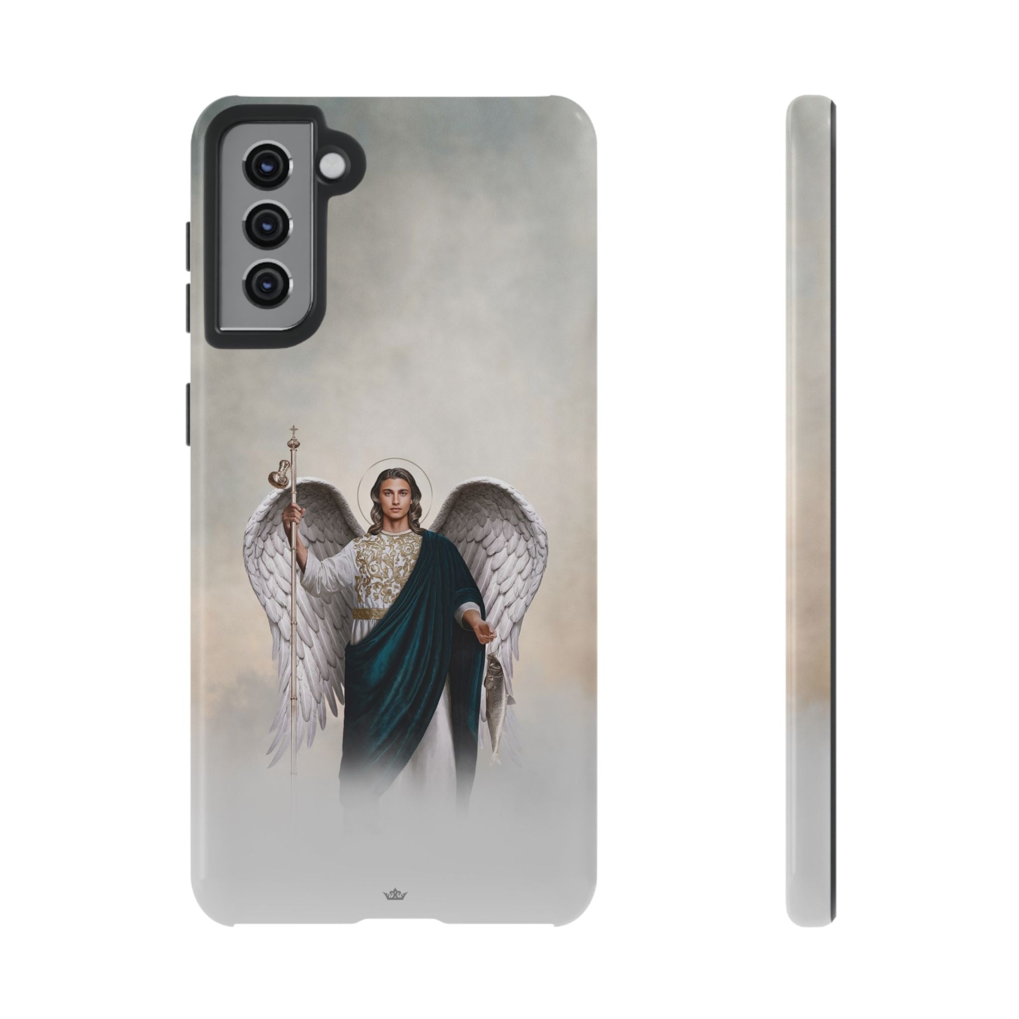 St. Raphael the Archangel Hard Phone Case (Light) - VENXARA