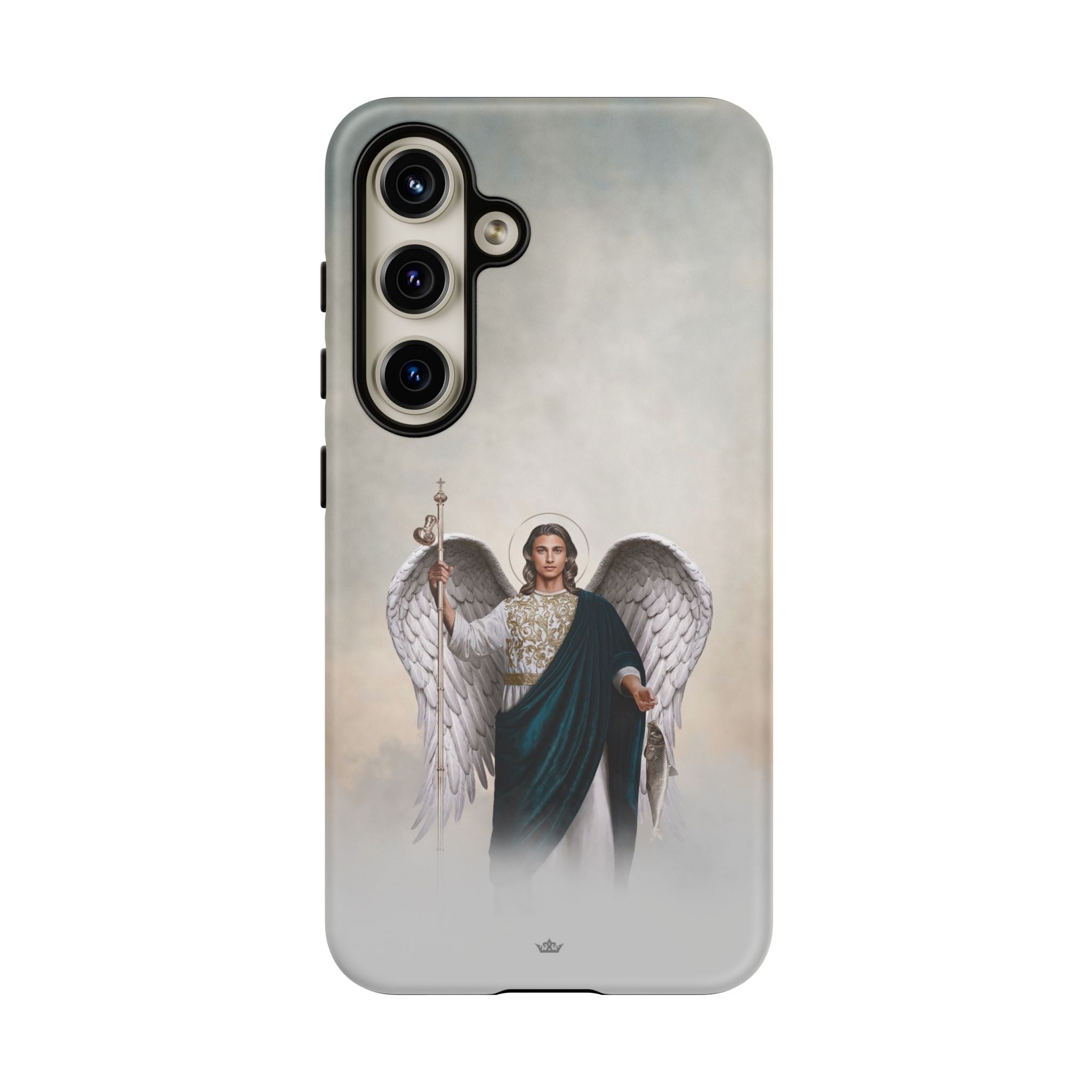 St. Raphael the Archangel Hard Phone Case (Light) - VENXARA