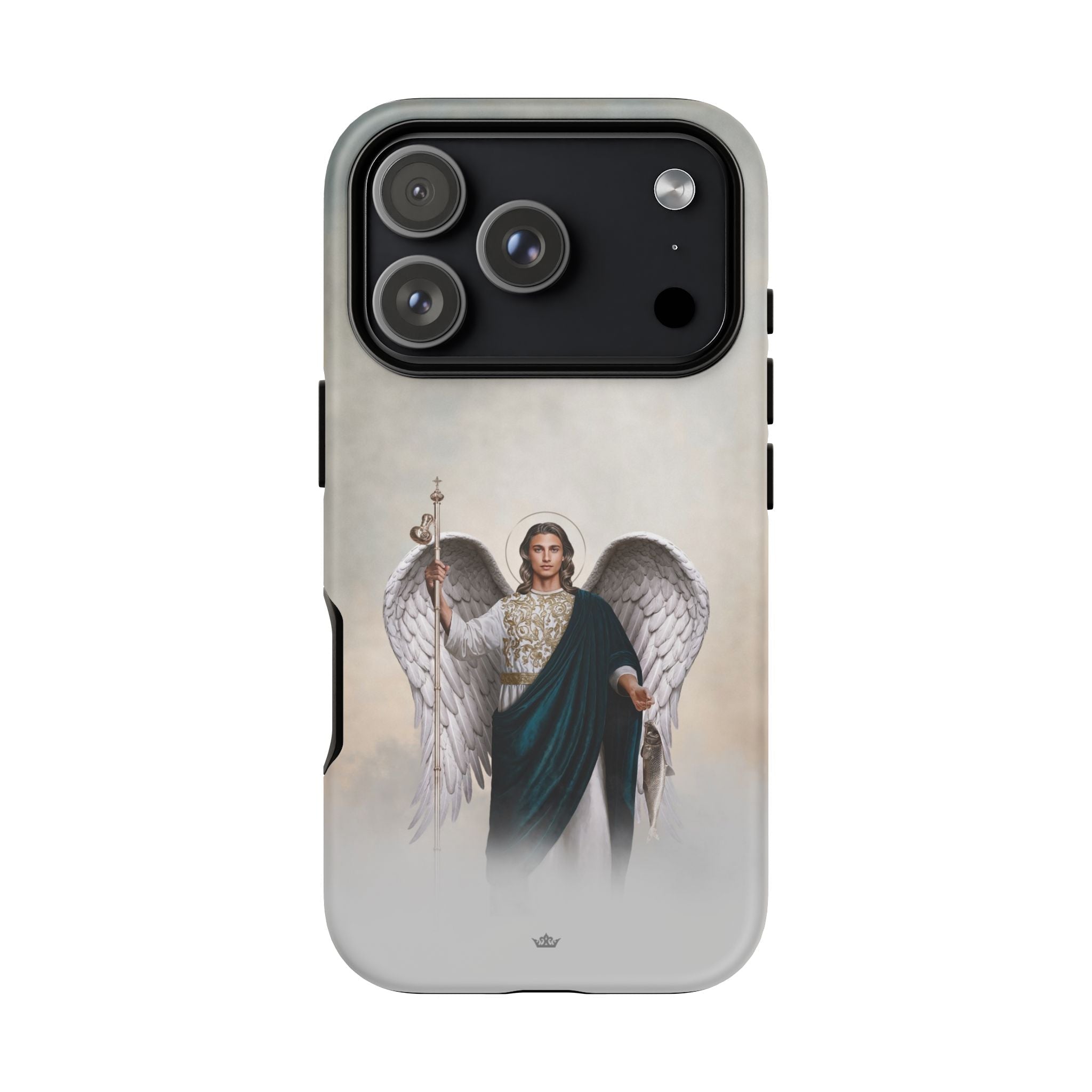St. Raphael the Archangel Hard Phone Case (Light) - VENXARA