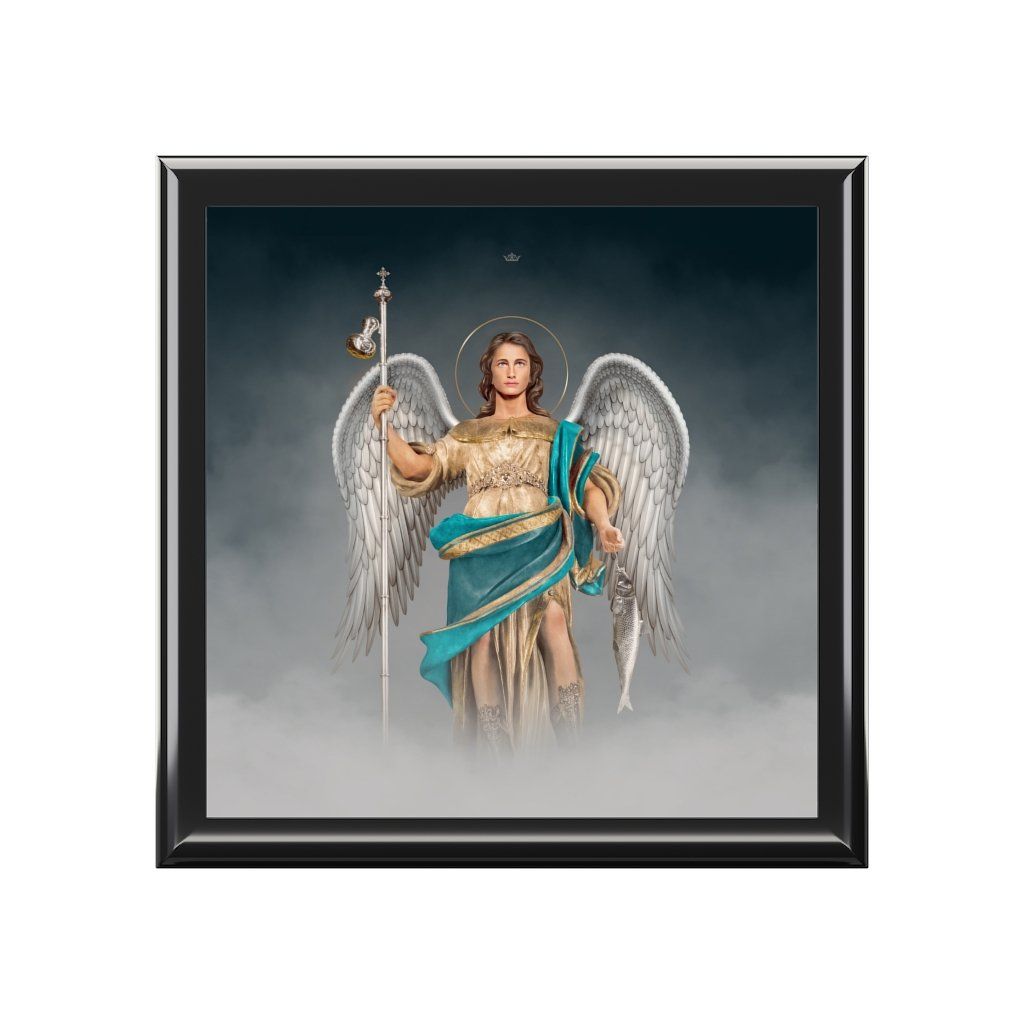 St. Raphael the Archangel Keepsake Box (Cloudscape) - VENXARA®