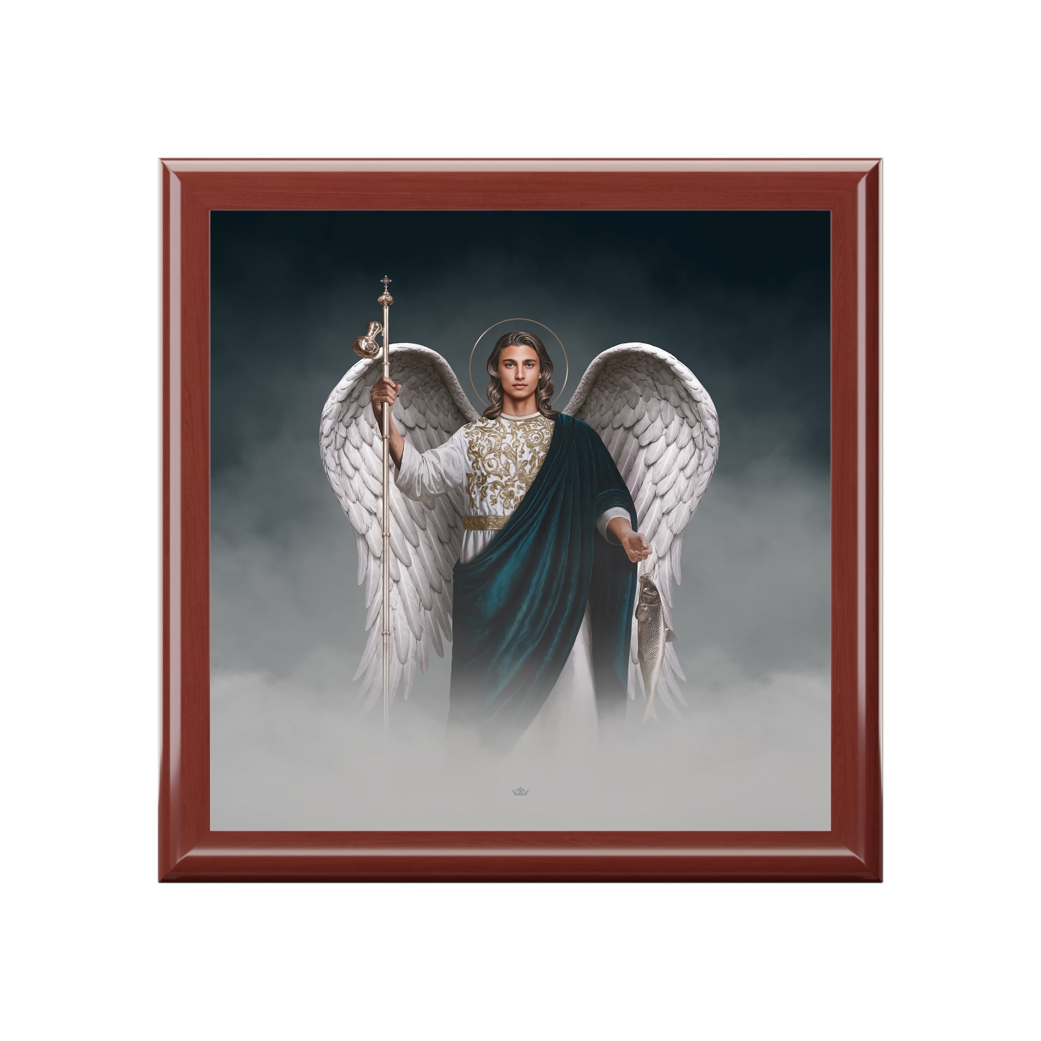 St. Raphael the Archangel Keepsake Box (Cloudscape) - VENXARA®