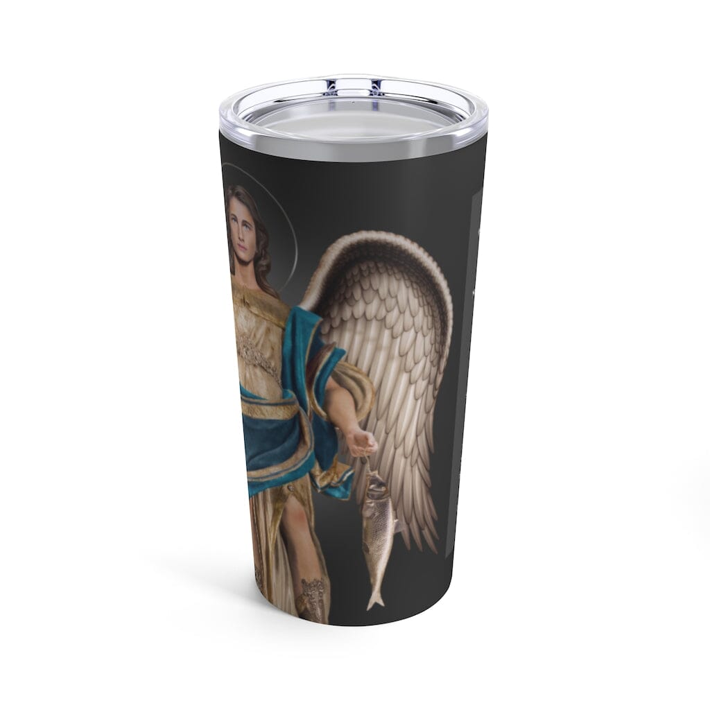 St. Raphael the Archangel Lord's Prayer Tumbler 20 oz. (Ash) - VENXARA®