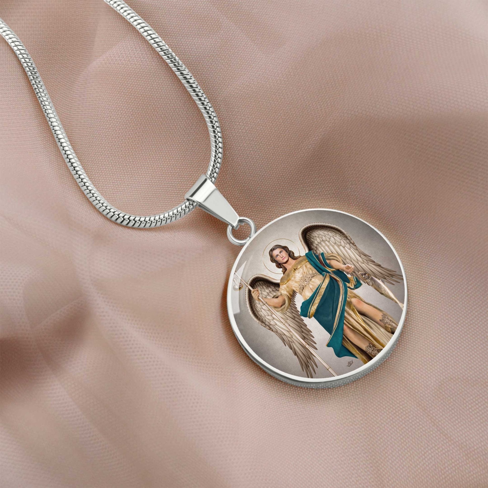 St. Raphael the Archangel Pendant Necklace - VENXARA®