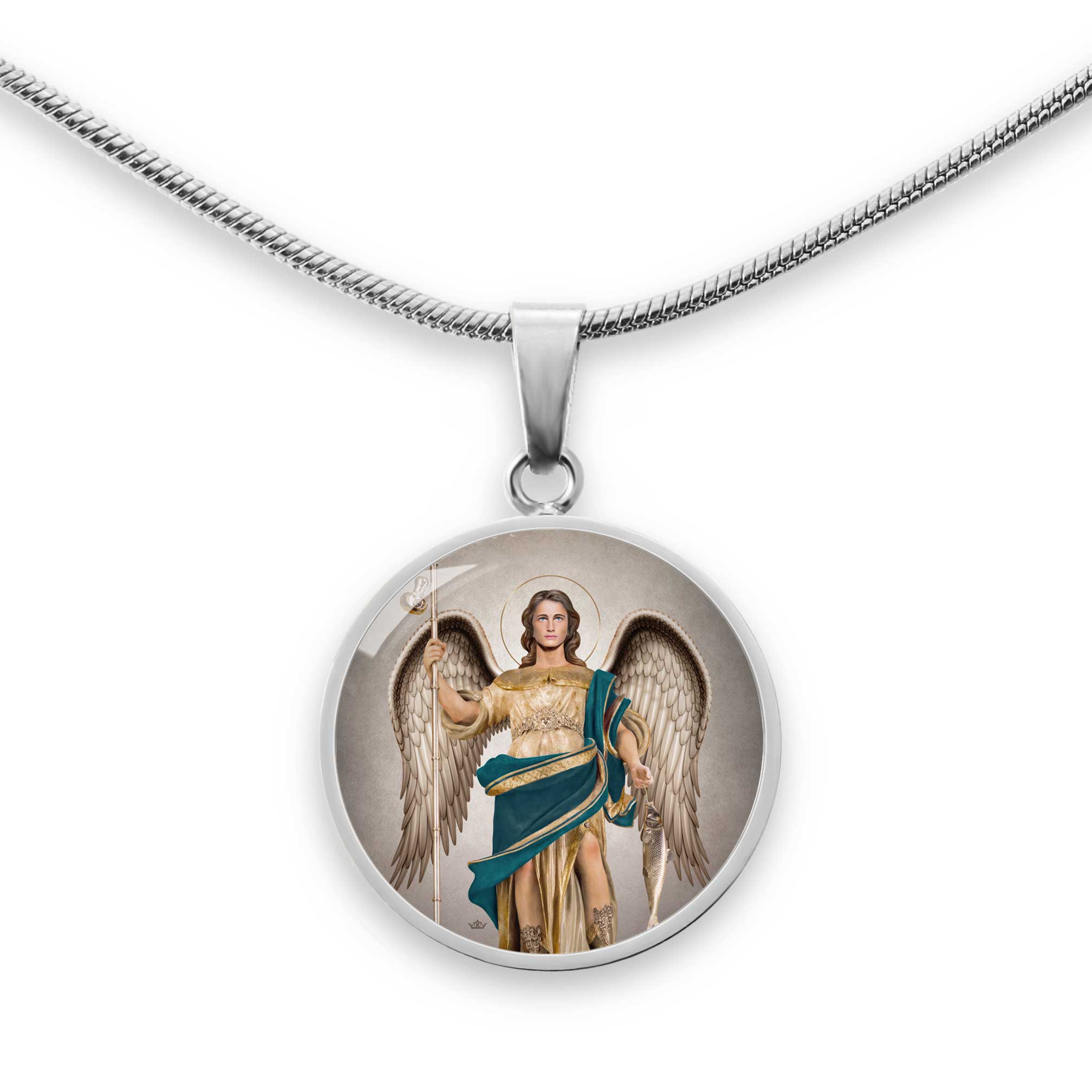 St. Raphael the Archangel Pendant Necklace - VENXARA®