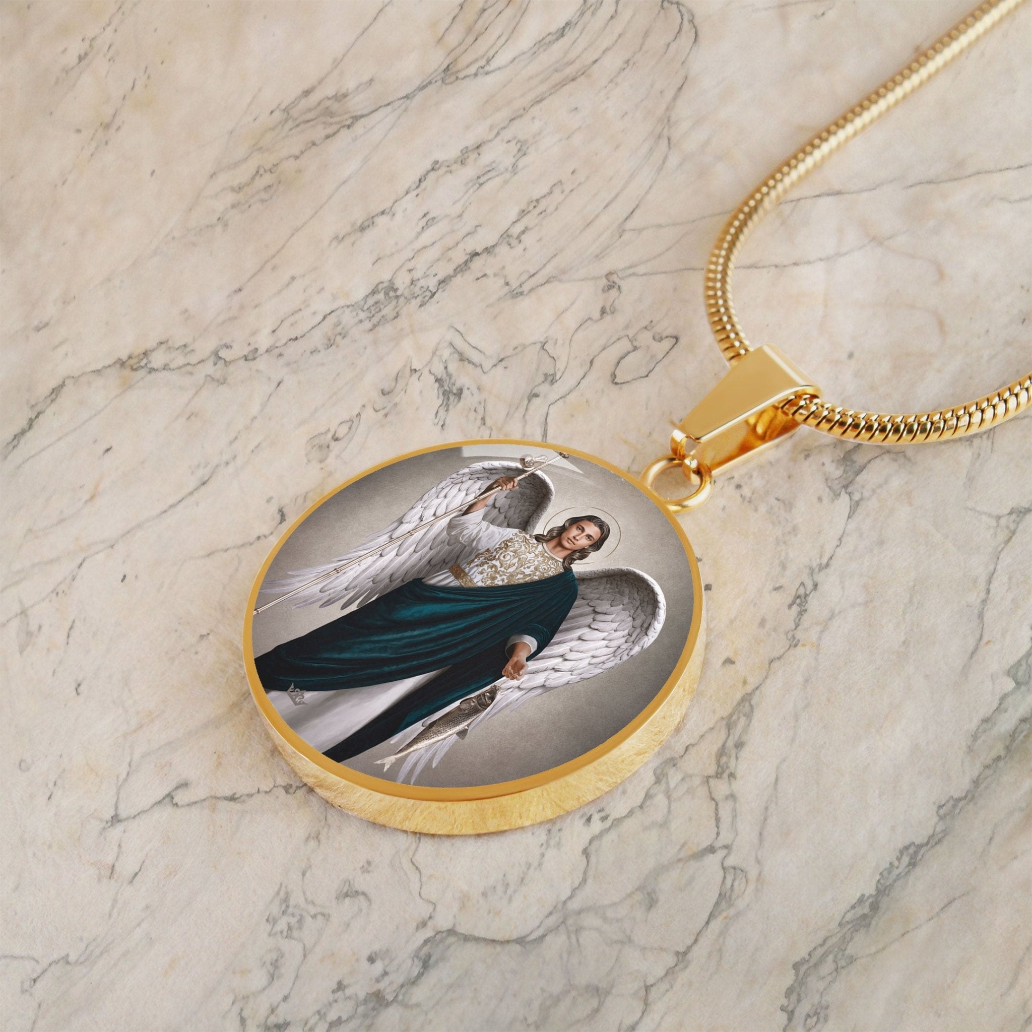 St. Raphael the Archangel Pendant Necklace - VENXARA®